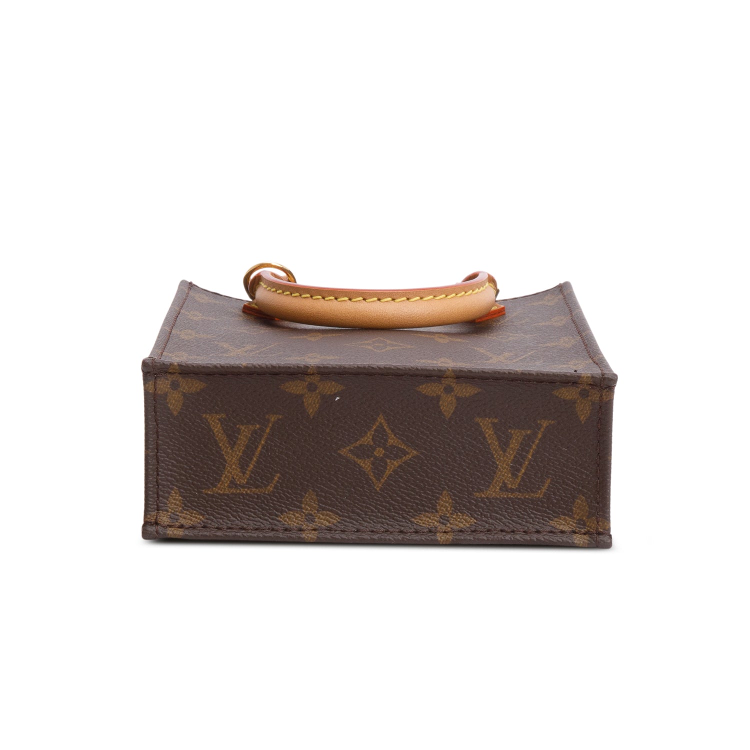 Louis Vuitton Monogram Petit Sac Plat w/ Box & Strap