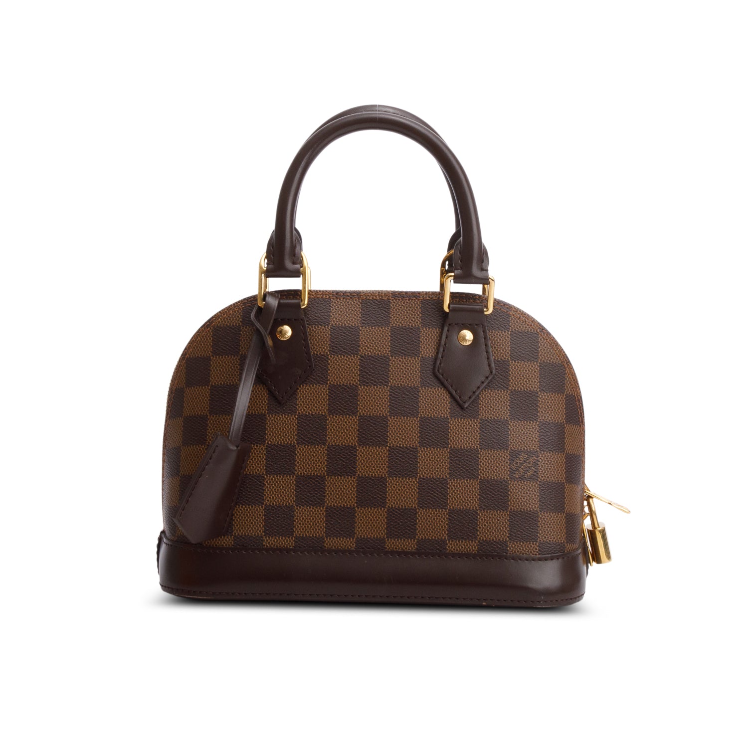 Louis Vuitton Damier Ebene Alma BB w/ Box, Strap & Receipt