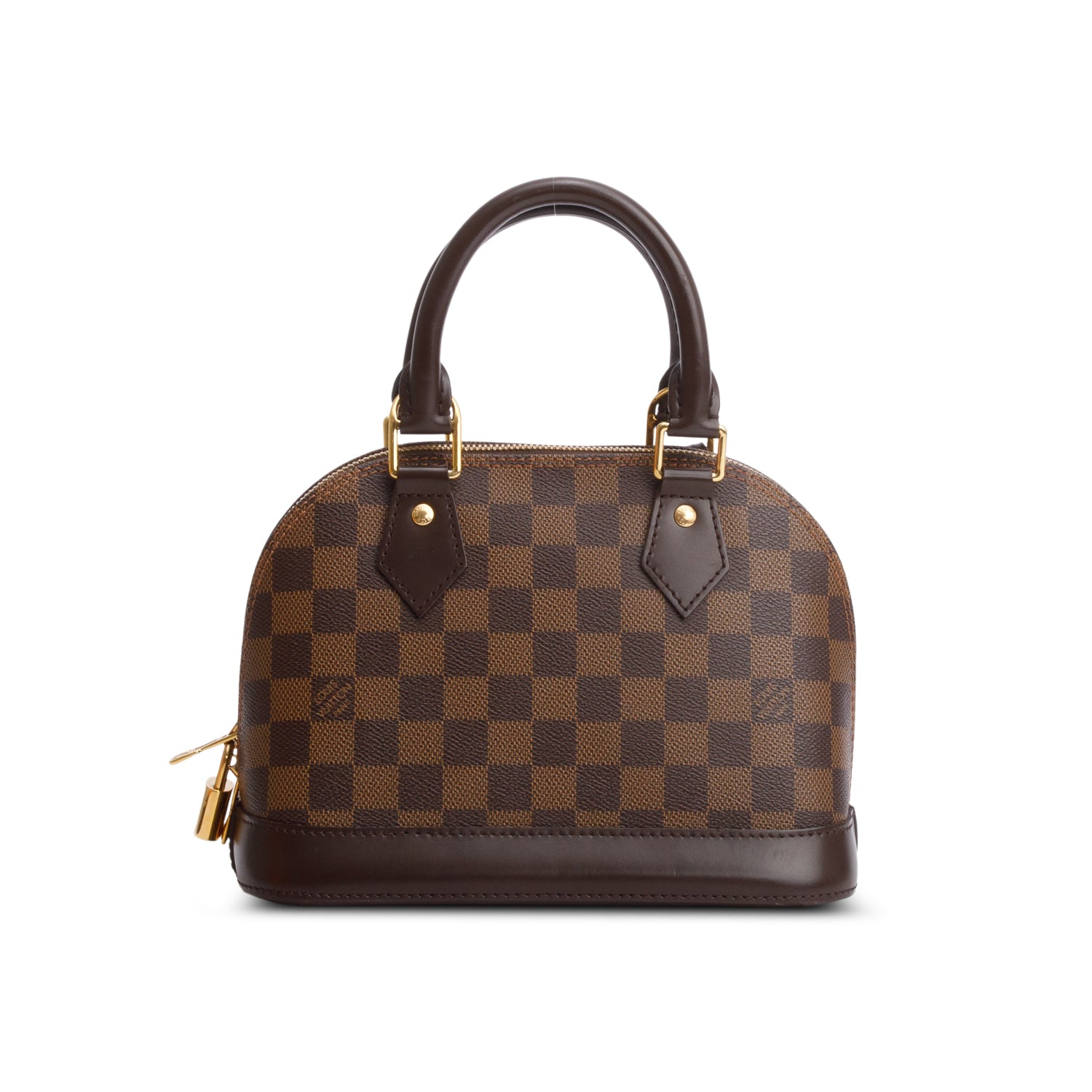 Louis Vuitton Damier Ebene Alma BB w/ Box, Strap & Receipt