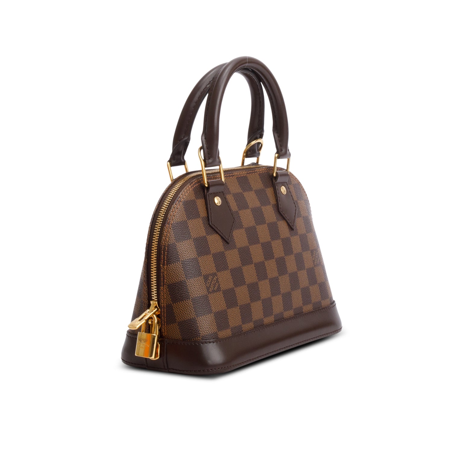 Louis Vuitton Damier Ebene Alma BB w/ Box, Strap & Receipt
