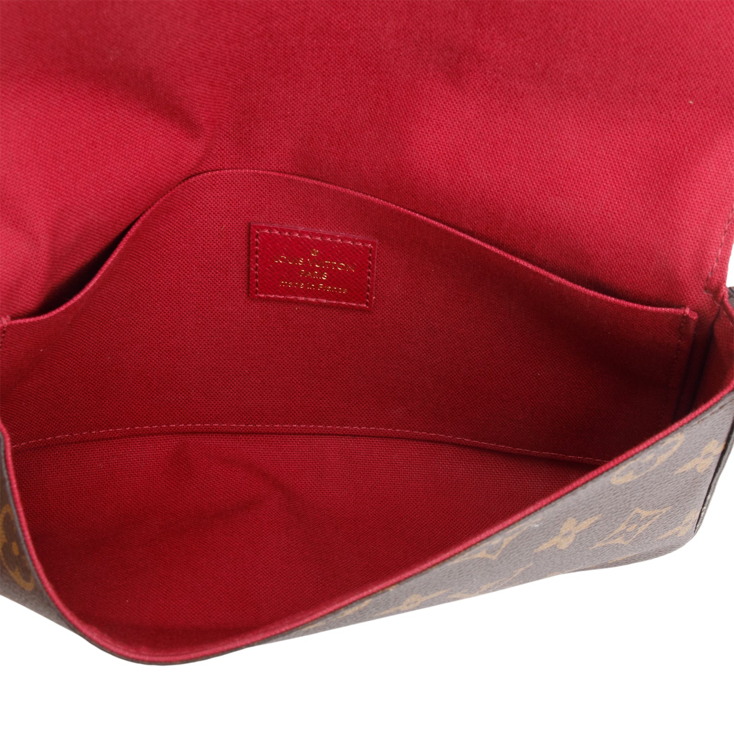 Louis Vuitton Fuschia Monogram Pochette Felicie Wallet on Chain w/ Insert & Box