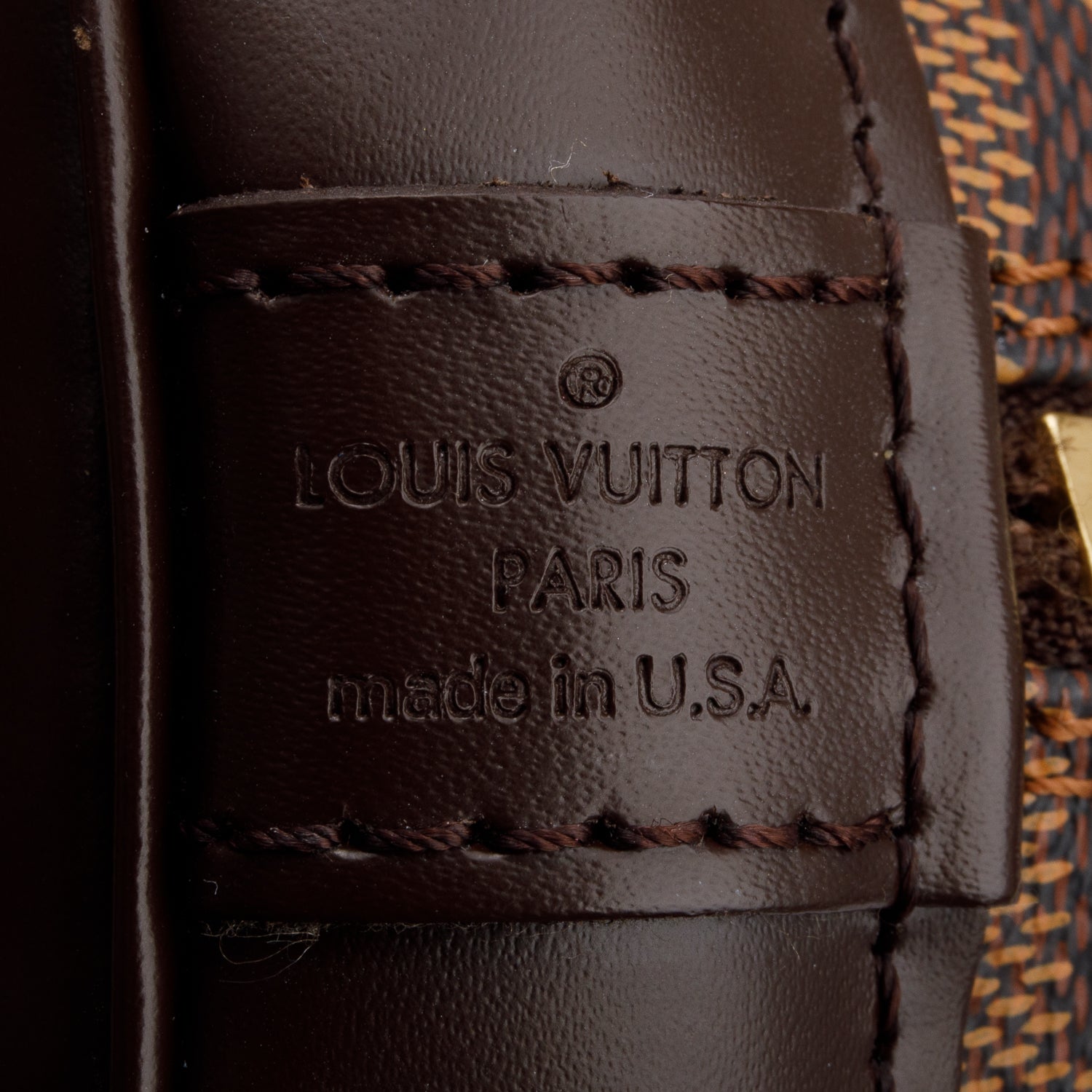 Louis Vuitton Damier Ebene Alma PM