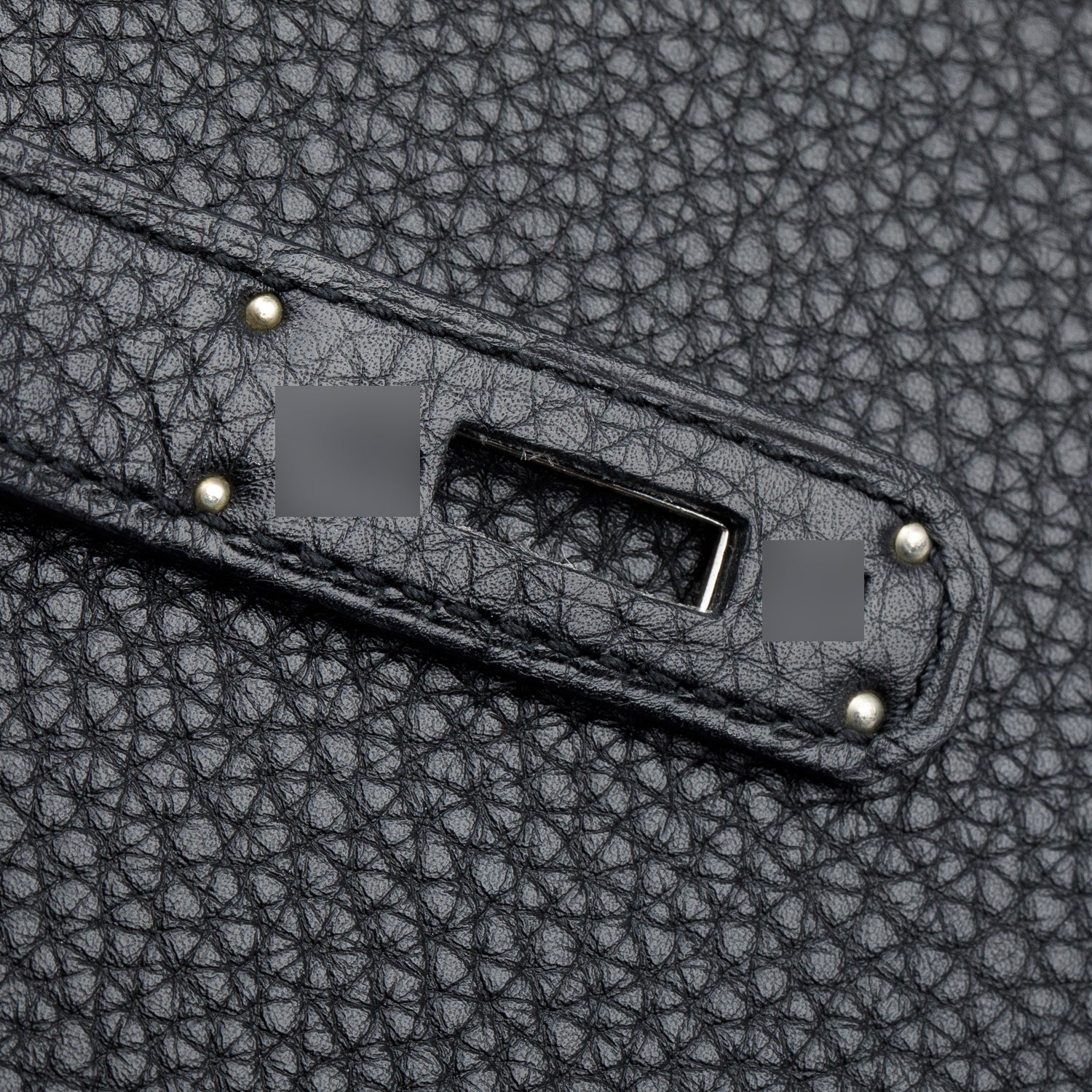 Hermes Noir Clemence Kelly Retourne 35 w/ Straps