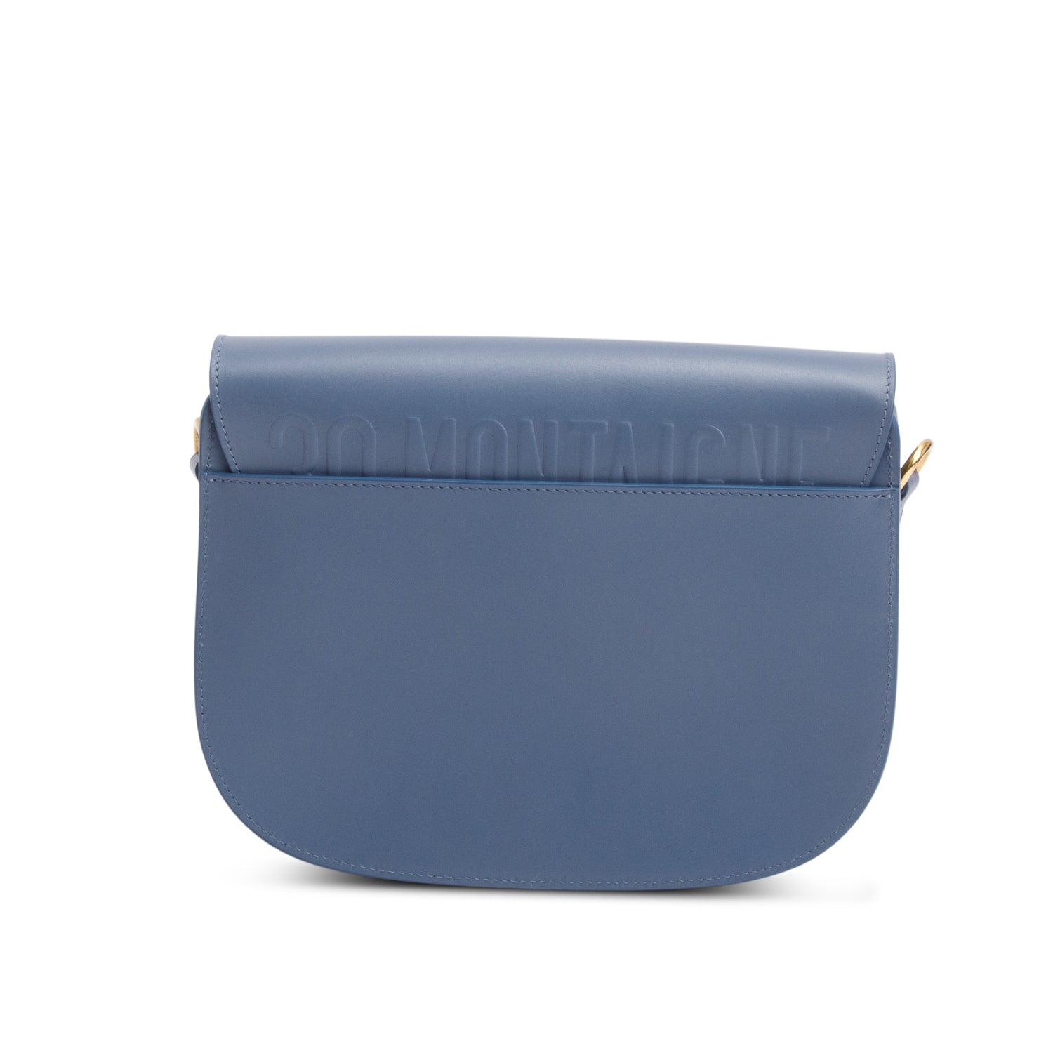 Christian Dior 2020 Blue Box Calfskin Medium Bobby Flap Bag