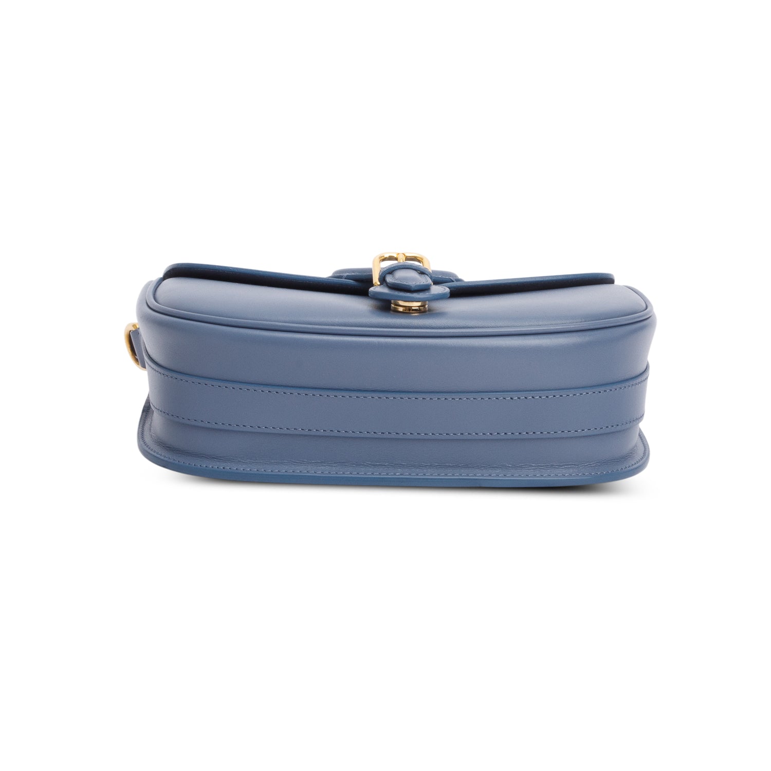 Christian Dior 2020 Blue Box Calfskin Medium Bobby Flap Bag