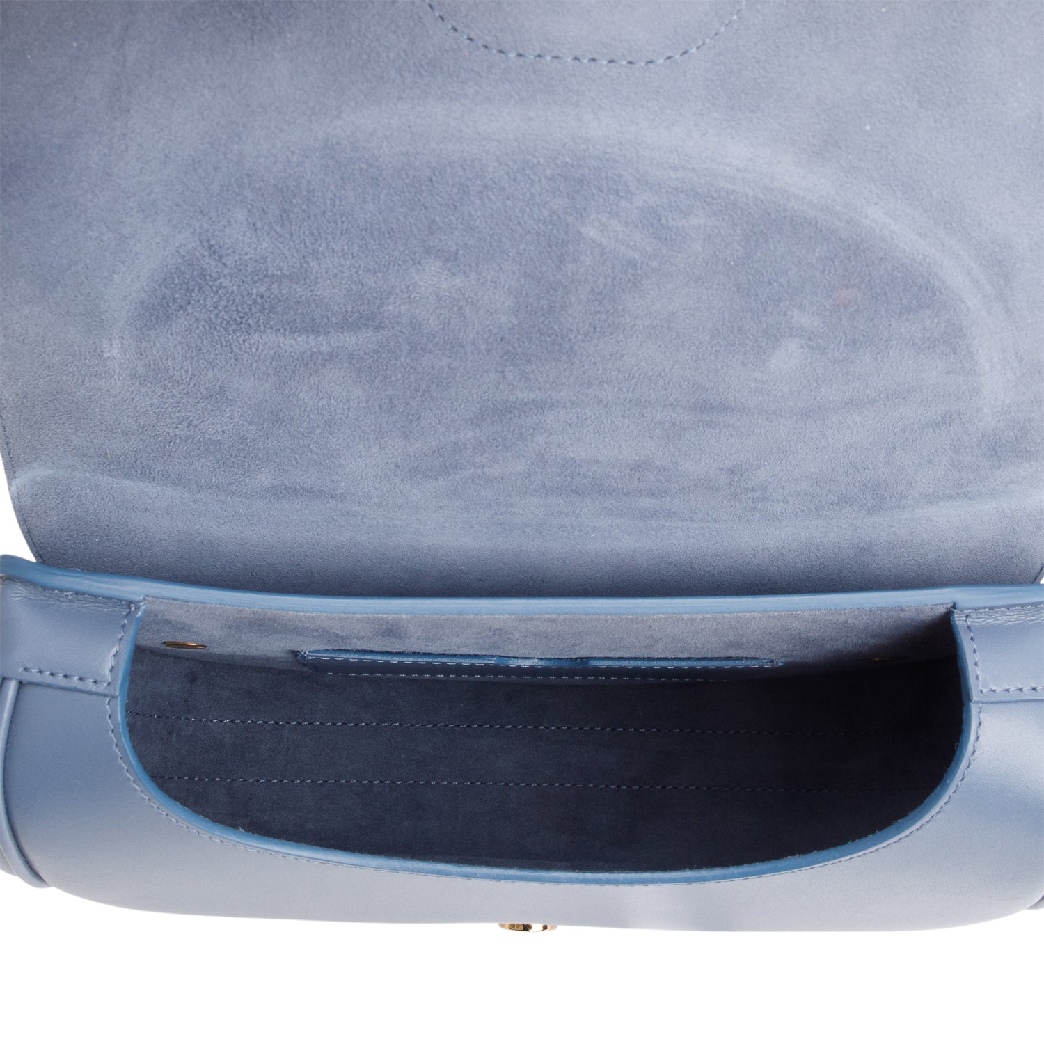 Christian Dior 2020 Blue Box Calfskin Medium Bobby Flap Bag