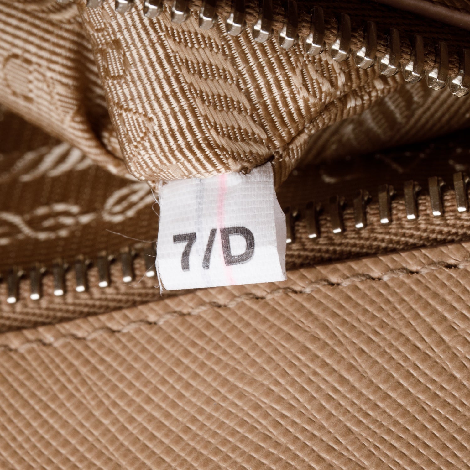 Prada 2022 Beige Saffiano Leather Mini Tote w/ Strap, Coin Pouch & Authenticity Card