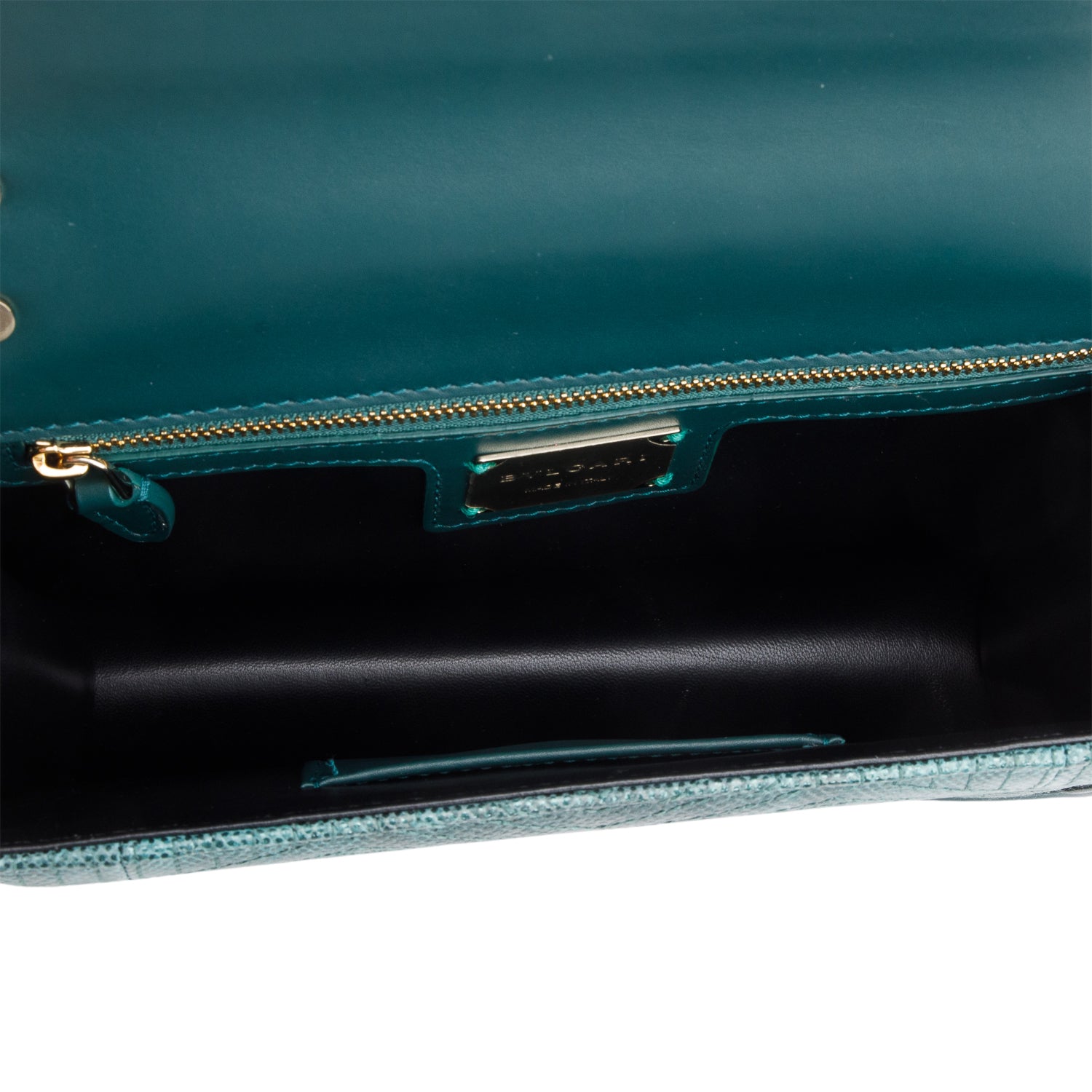 Bulgari Green Python Serpenti Forever Shoulder Bag w/ Authenticity Card