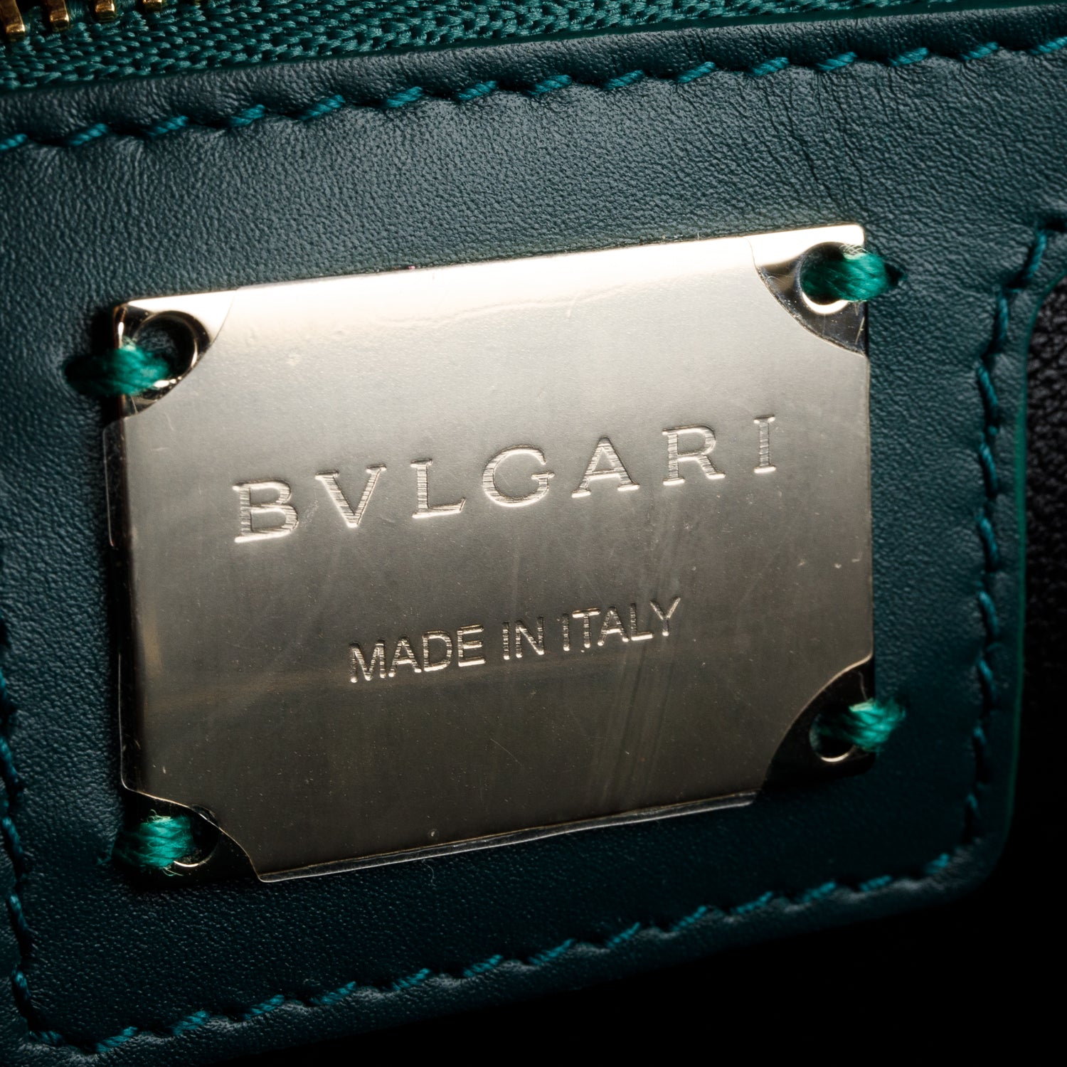 Bulgari Green Python Serpenti Forever Shoulder Bag w/ Authenticity Card