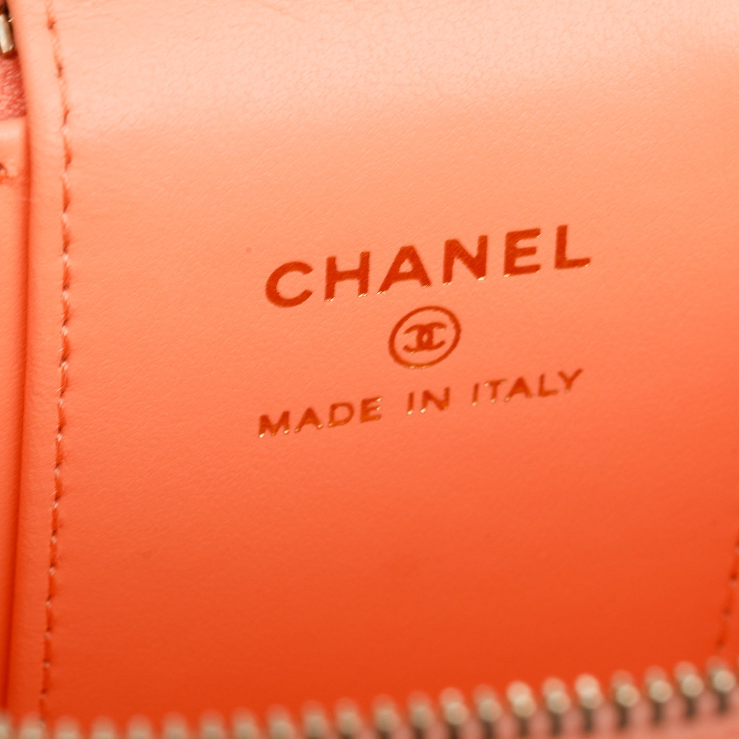 Chanel 2022 Pink Lambskin Quilted Extra Mini Vanity Case w/ Box & Receipt