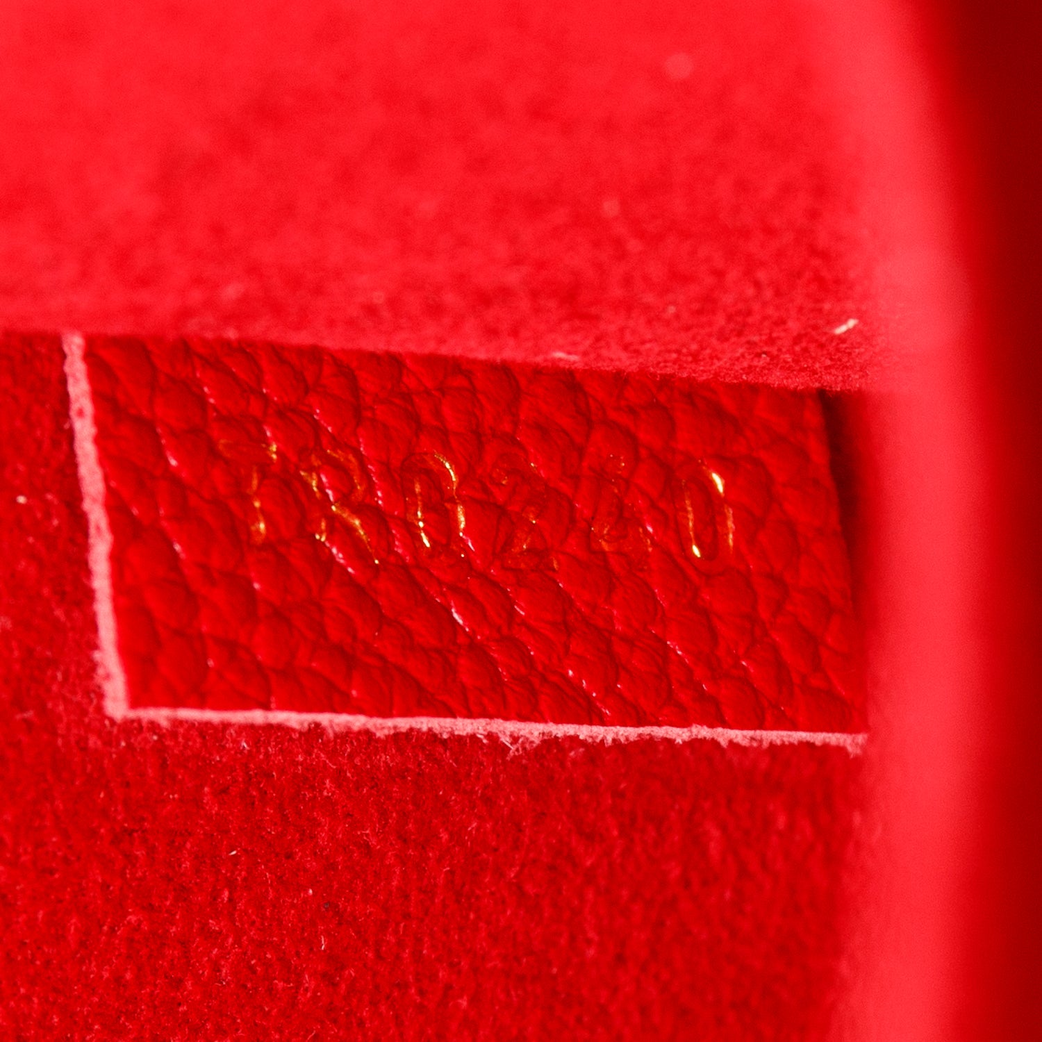 Louis Vuitton 2020 Red Monogram Empreinte Leather Vavin BB