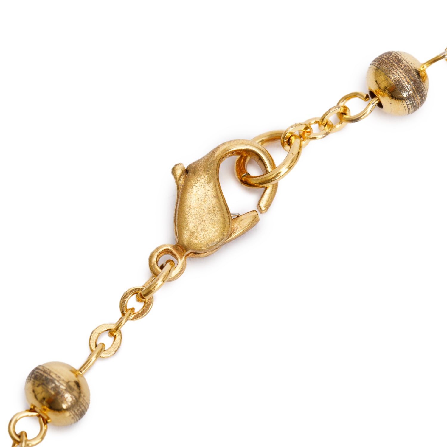 Dolce & Gabbana Gold Plated Metal Italian Horn Pendant Necklace