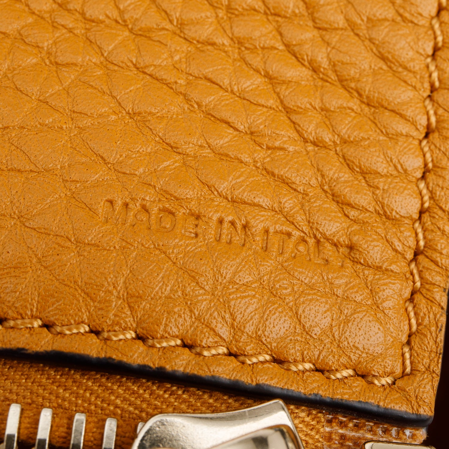 Valentino Yellow Grainy Calfskin Rockstud Mini Tote Bag w/ Strap