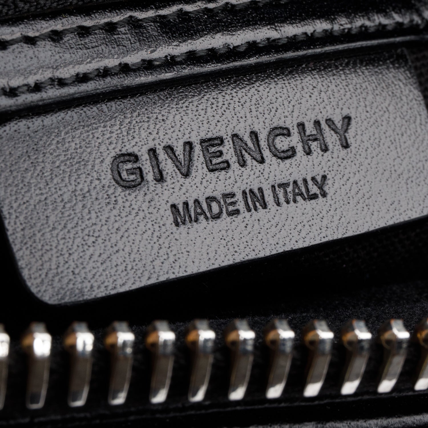 Givenchy Black Box Leather Small Antigona Satchel