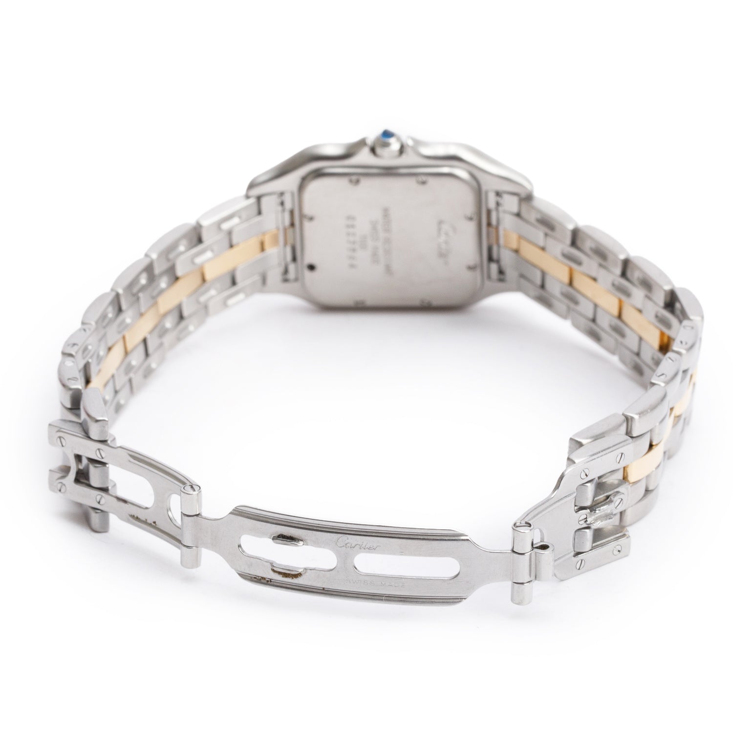 Cartier Stainless Steel & 18k Yellow Gold Panthere de Cartier Watch, Medium Model 1100 w/ Box