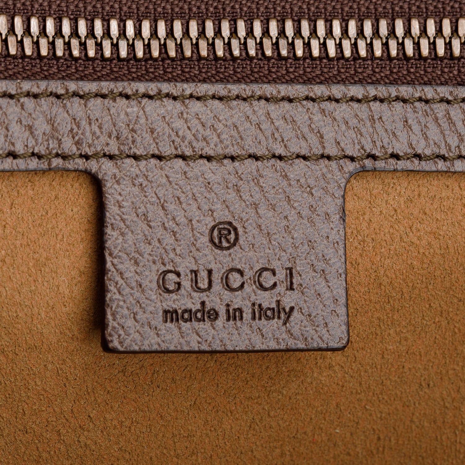 Gucci GG Supreme Monogram Bengal Web Boston Duffel Bag w/ Strap