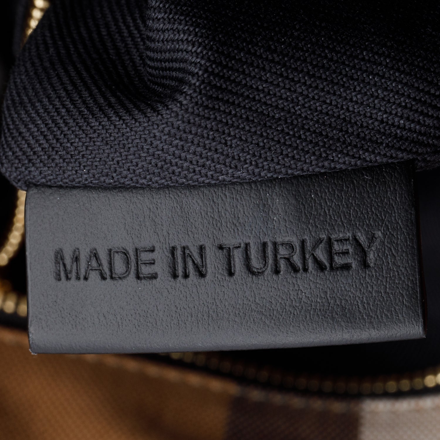 Burberry Brown Canvas Ashby Check Bucket Bag