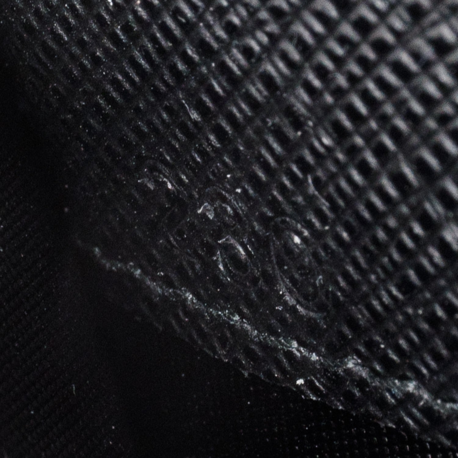 Prada Black Saffiano Leather Pocket Belt Bag