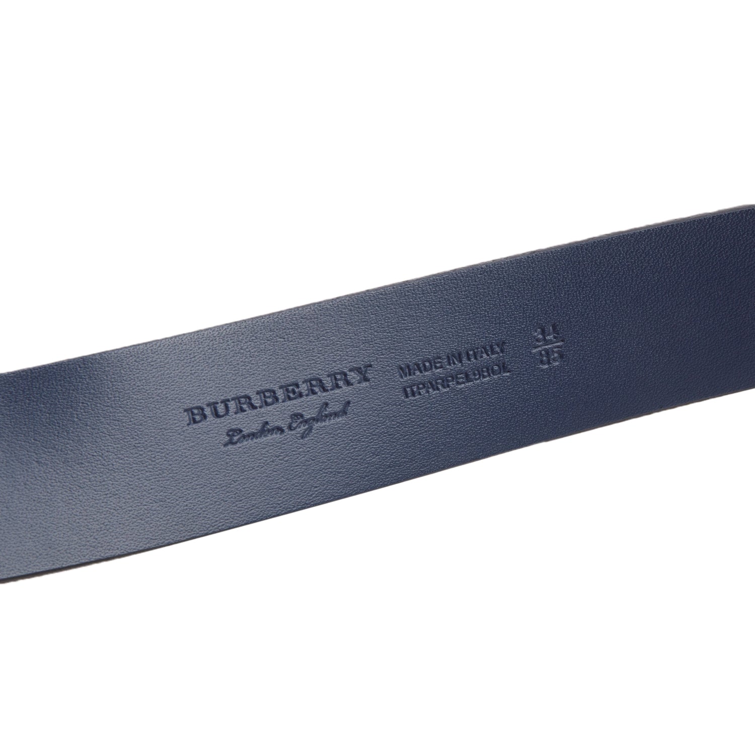 Burberry Check Graffiti Canvas Square Buckle Belt 85 34