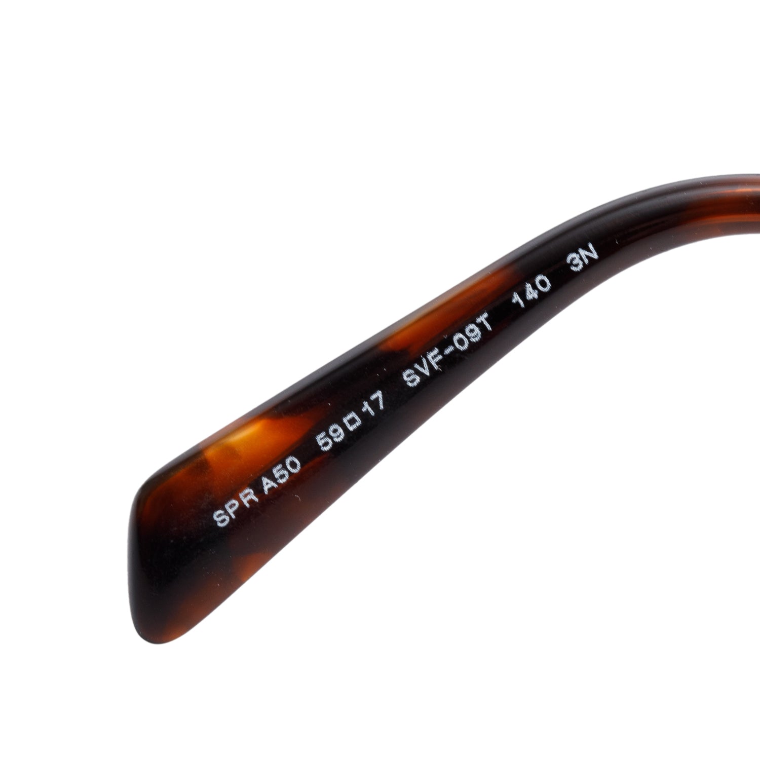 Prada SPRA50 Gold-Tone Tortoise Aviator Sunglasses w/ Box & Case