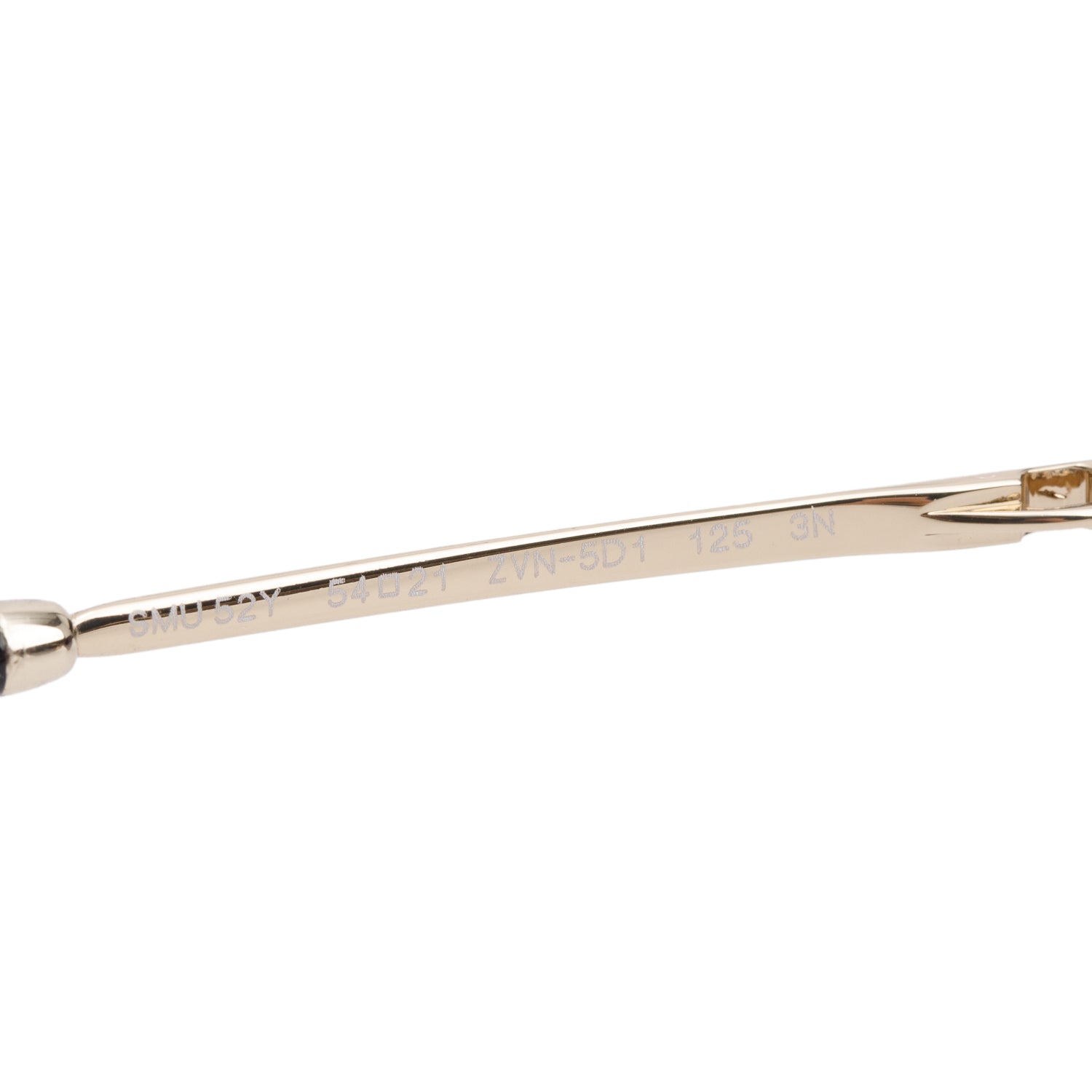 Miu Miu SMU25Y Tortoise Metal Oval Sunglasses w/ Case