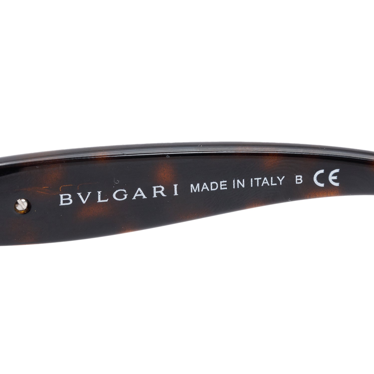Blvgari 8065 Brown Tortoise Acetate Oversized Sunglasses w/ Box & Case