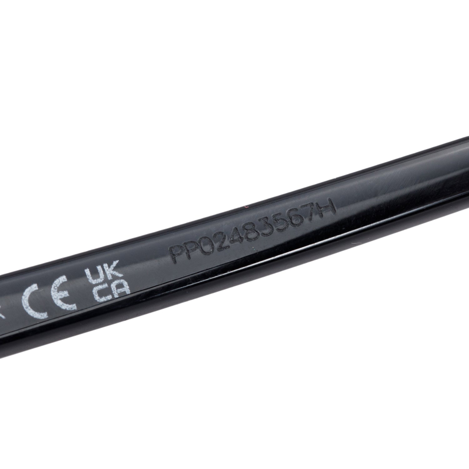 Miu Miu MUA06F Black Acetate Oval Sunglasses w/ Box & Case