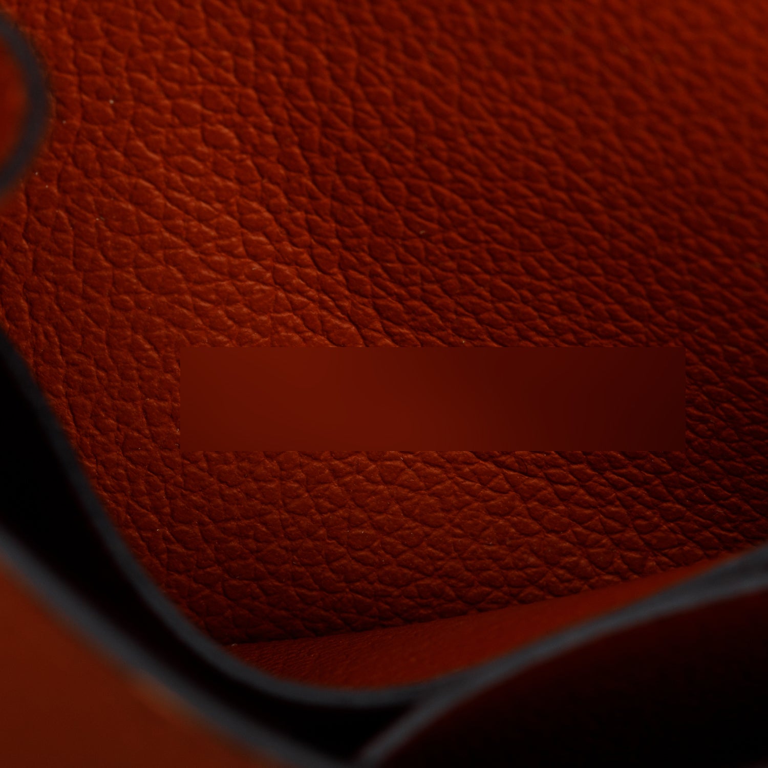 Hermes 2021 Potiron Epsom Constance Slim Compact Wallet w/ Insert