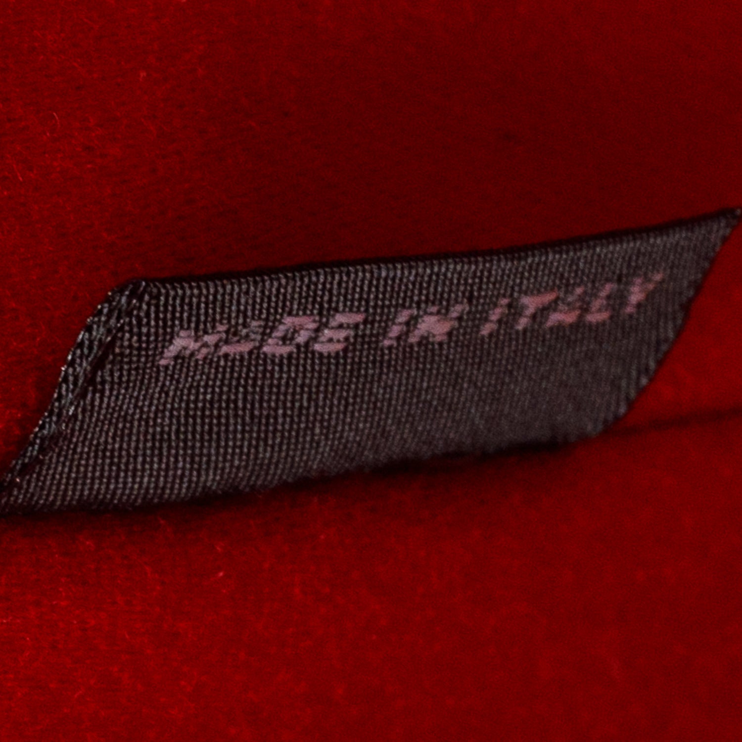 Miu Miu Red Shiny Calfskin Two Way Tote Bag w/ Strap