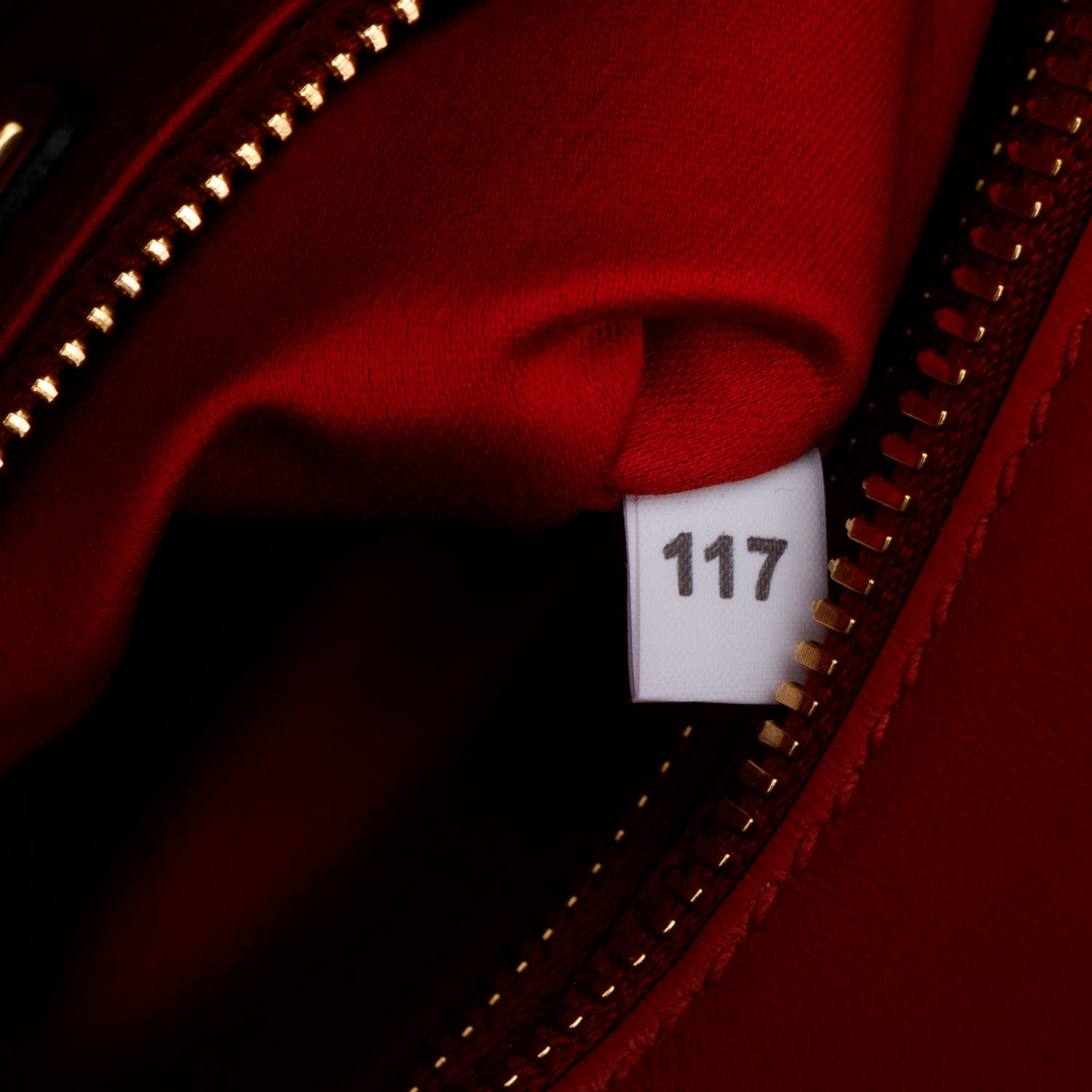 Miu Miu Red Shiny Calfskin Two Way Tote Bag w/ Strap