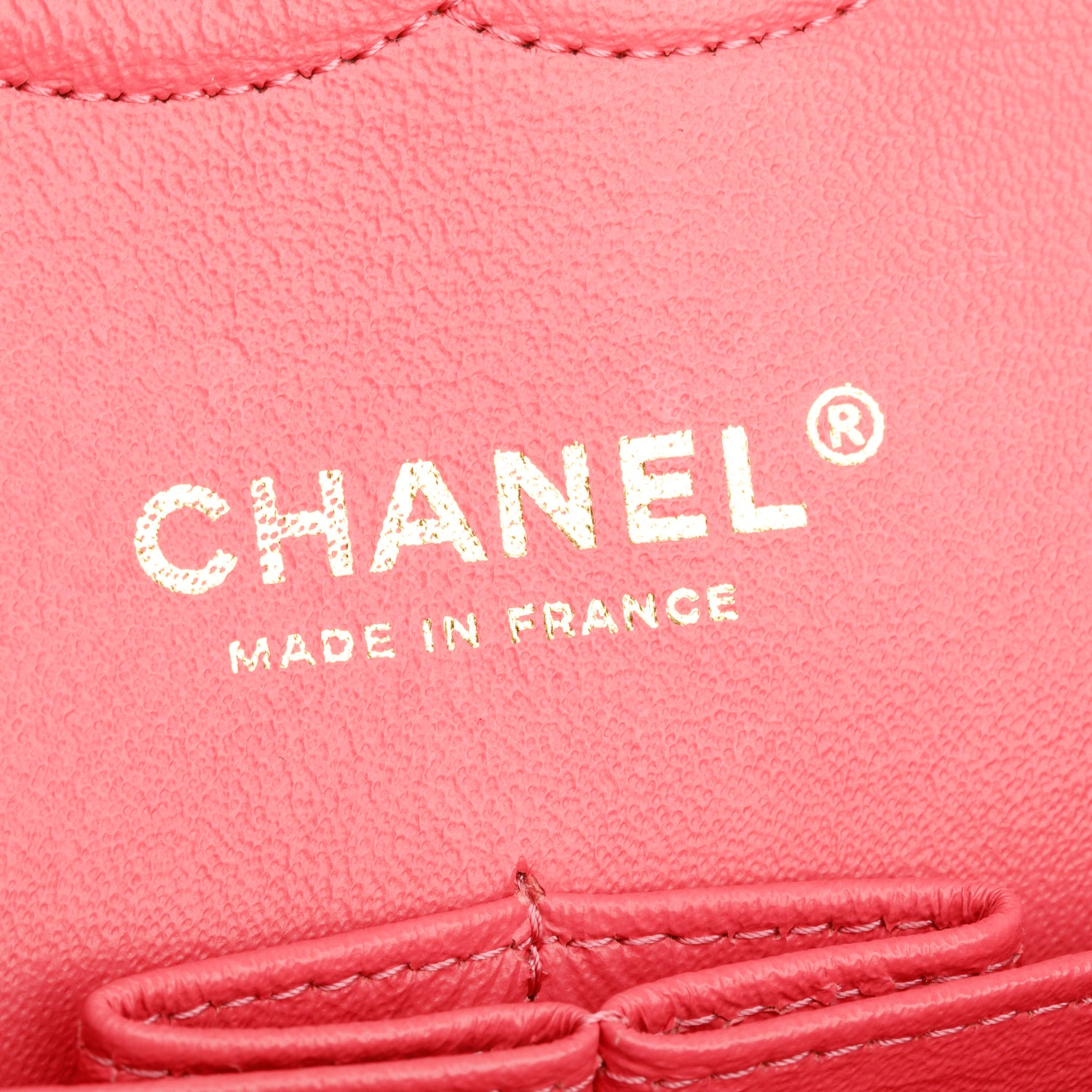 Chanel 2020 Pink Tweed Quilted Medium Double Flap Bag w/ Authenticity Card