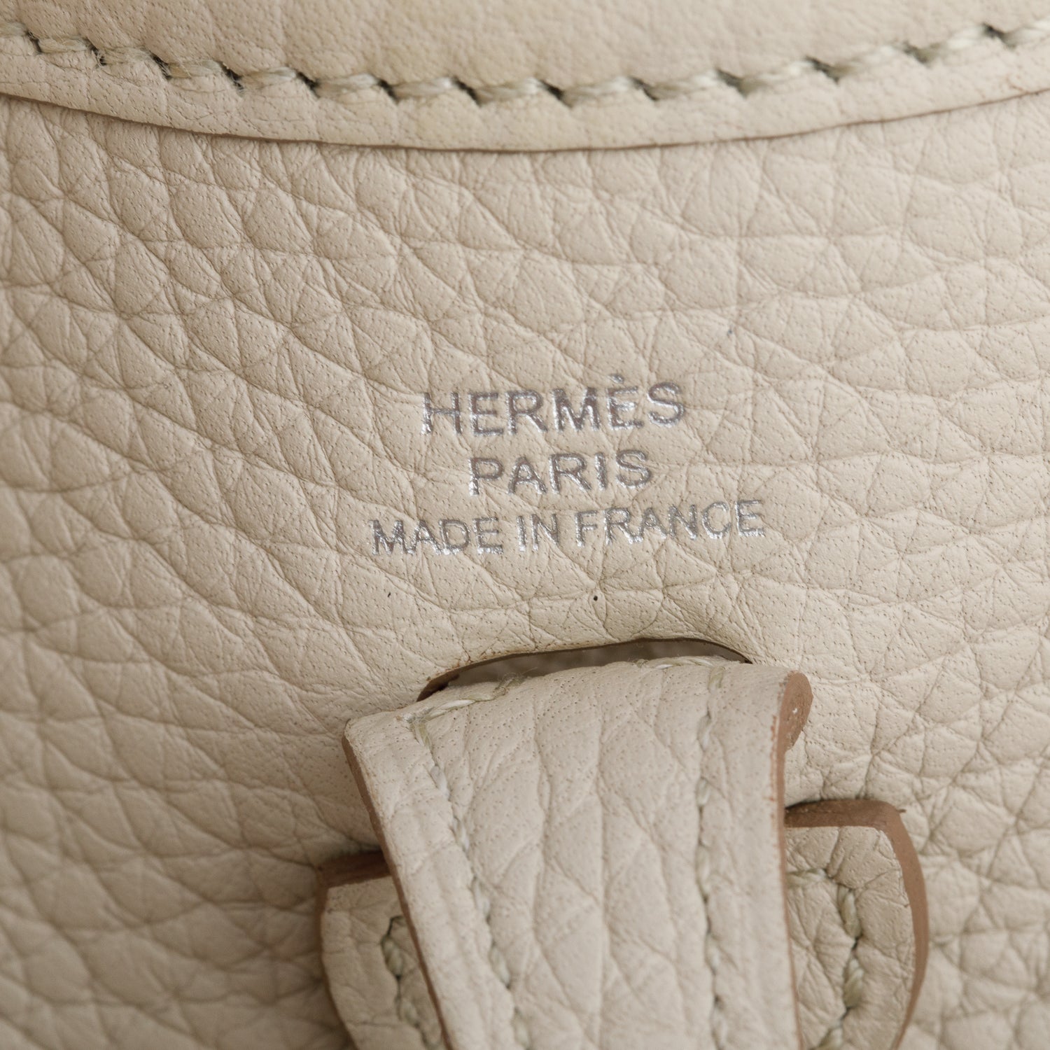 Hermes 2023 Beton Taurillon Clemence Amazone Evelyne TPM 16 w/ Box