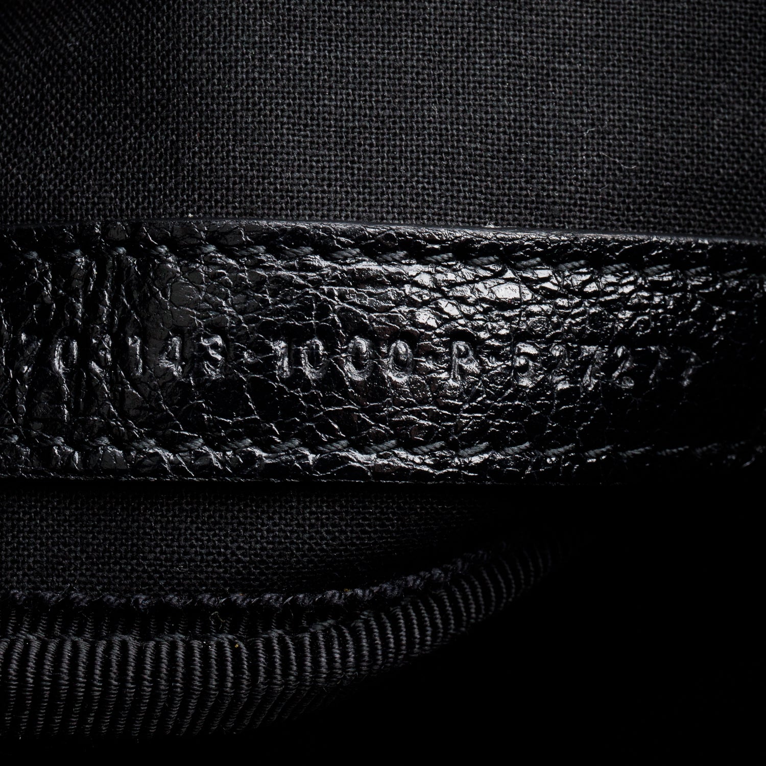 Balenciaga Black Agneau Superbusy Belt Bag