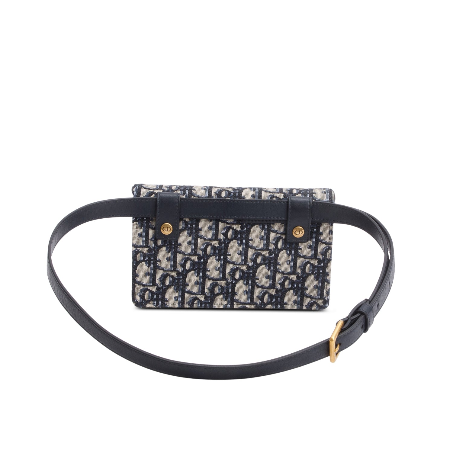 Christian Dior Oblique Saddle Belt Pouch
