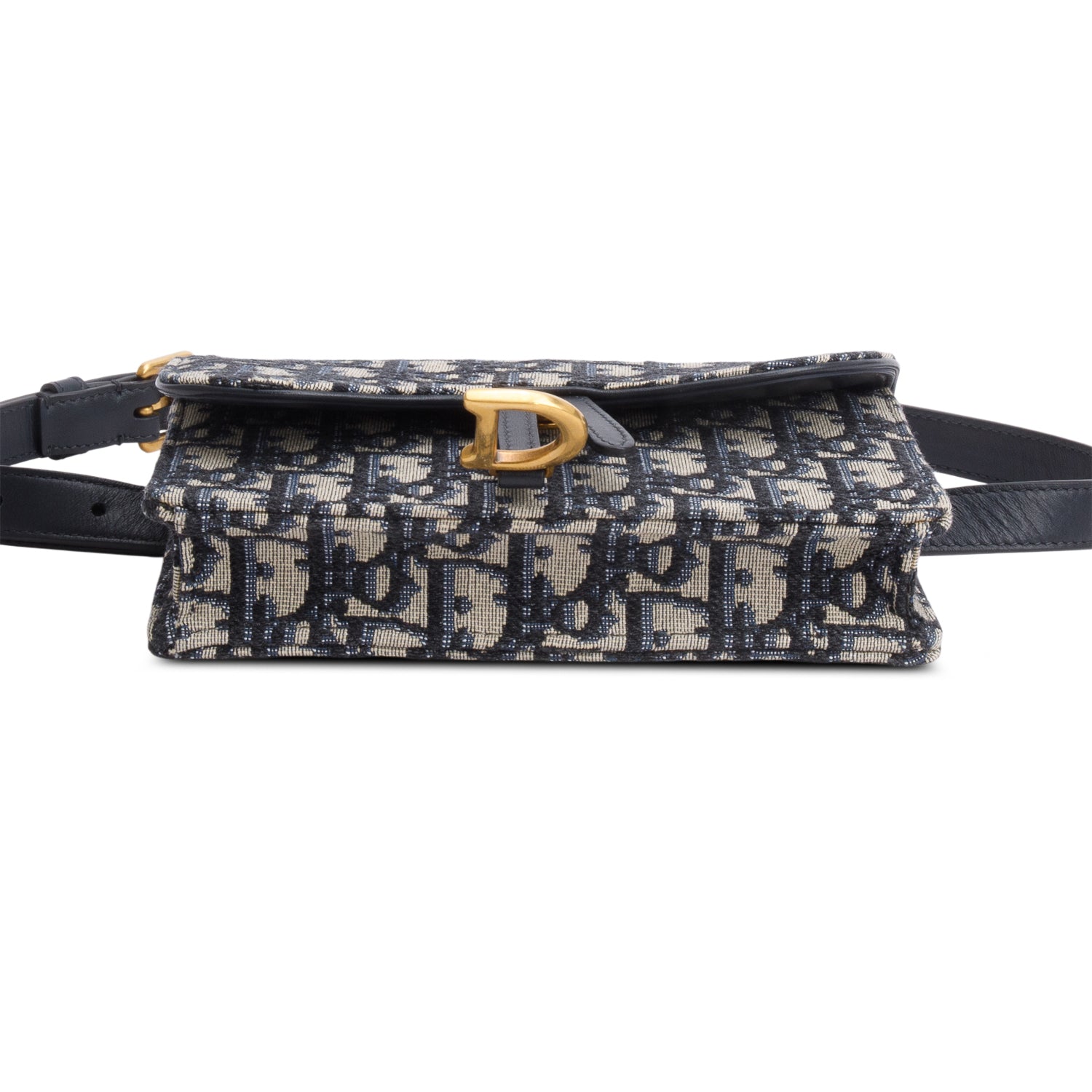 Christian Dior Oblique Saddle Belt Pouch