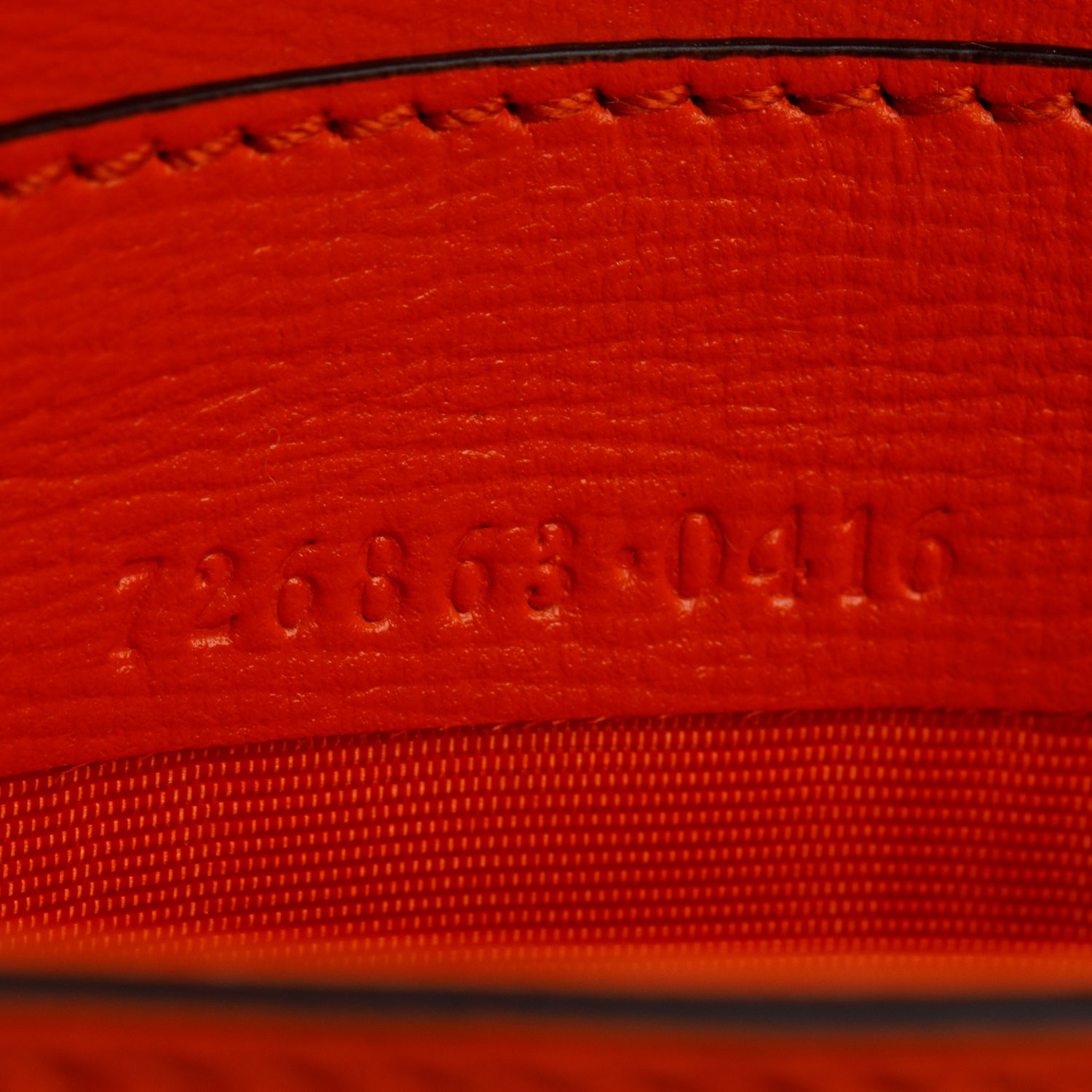 Gucci Orange Azalea Calfskin Web Monochrome Horsebit 1955 Wallet on Strap w/ Box