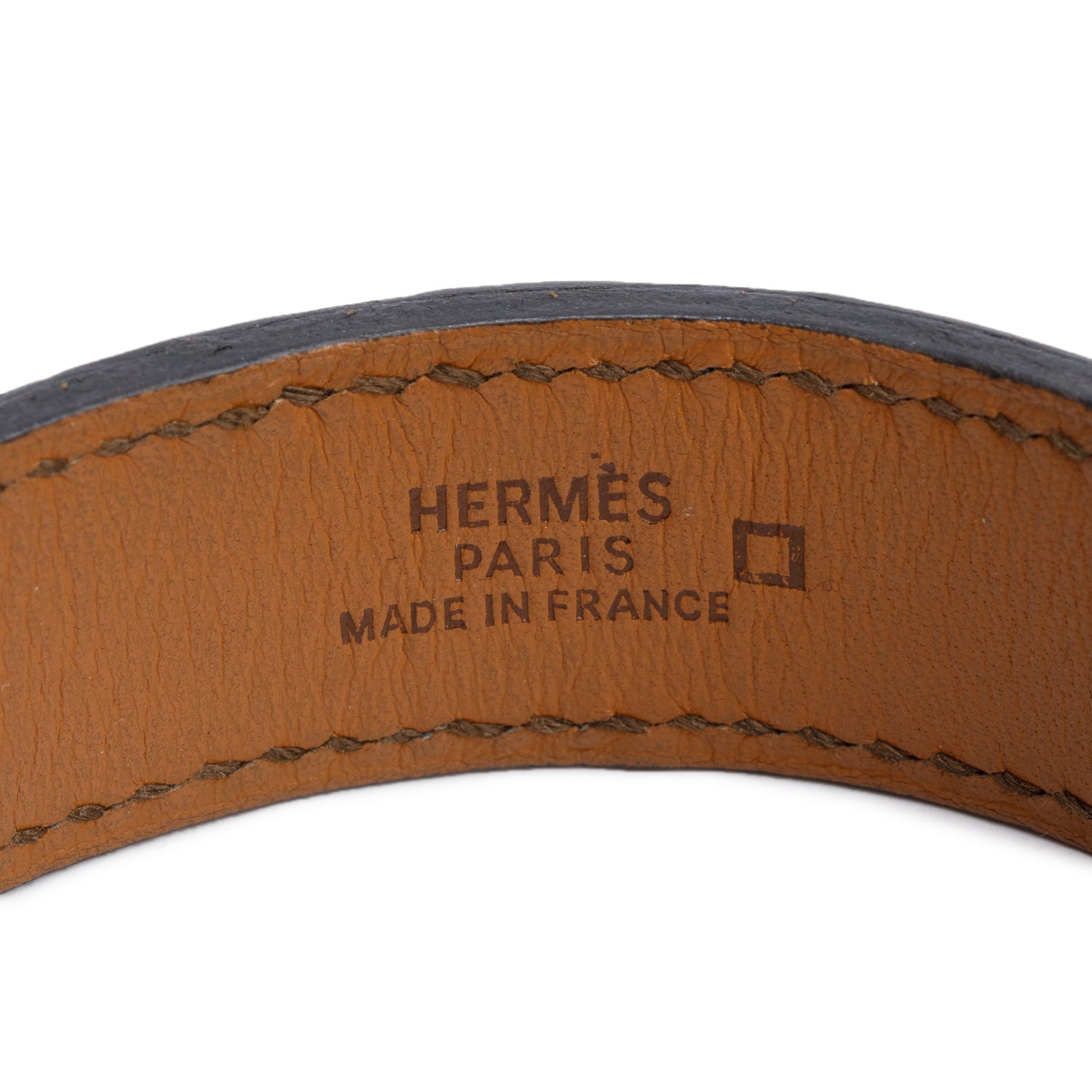 Hermes Havane Alligator Jack Bracelet