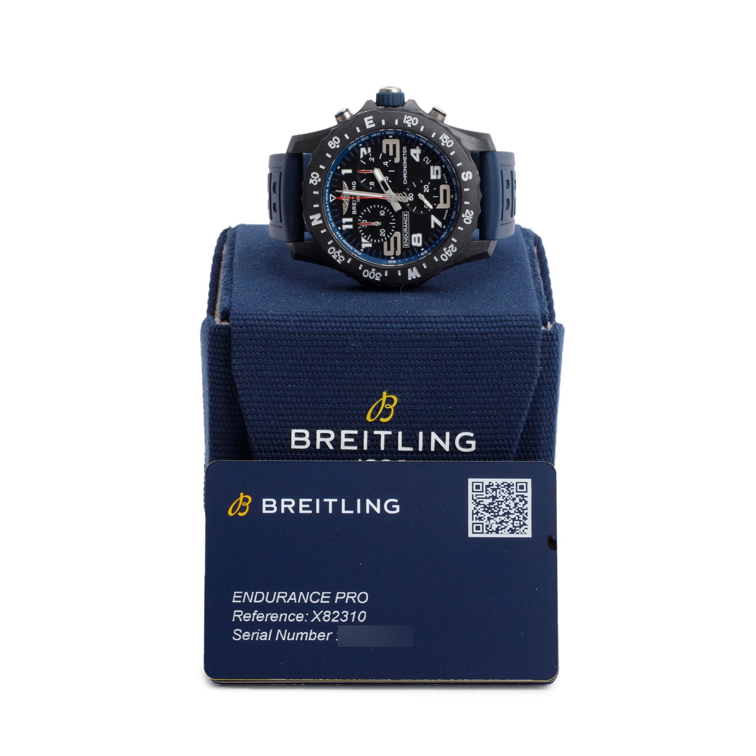 Breitling Stainless Steel Superocean Heritage B20 46 MM Automatic Watch Blue Dial AB2020 w/ Box & Papers