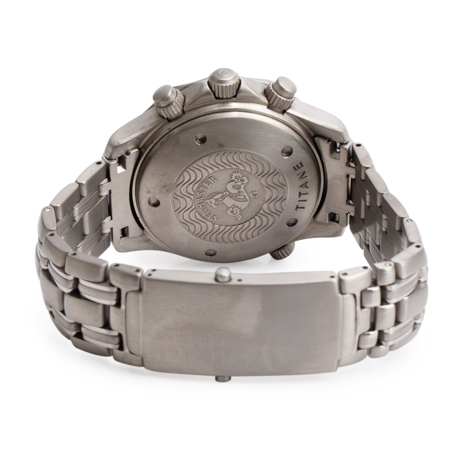 Omega Titanium Professional Chronometer 300M Seamaster 41.5 MM Automatic Chronograph Watch