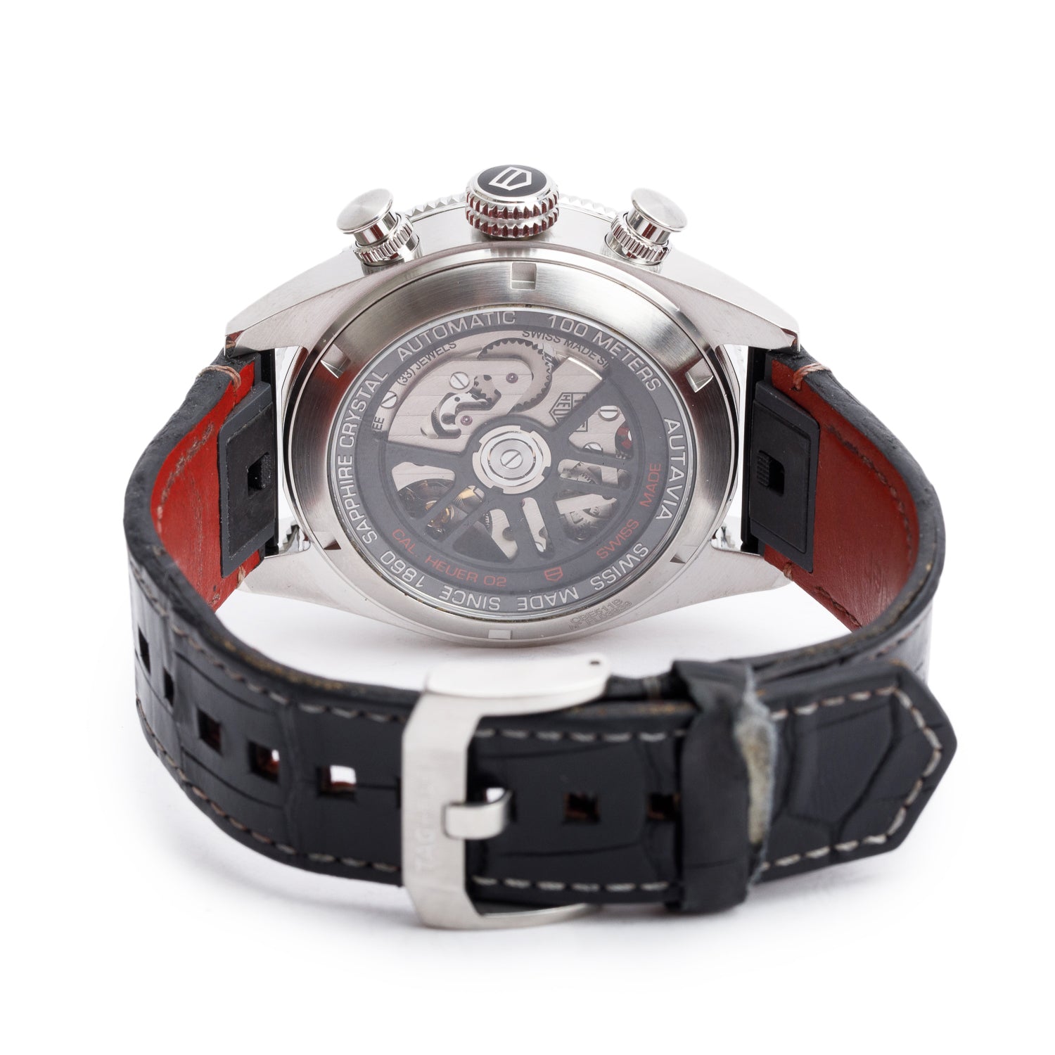 Tag Heuer 2022 Stainless Steel Autavia Flyback Chronometer 42 MM Automatic Chronograph Watch Silver Dial CBE511B w/ Box & Papers