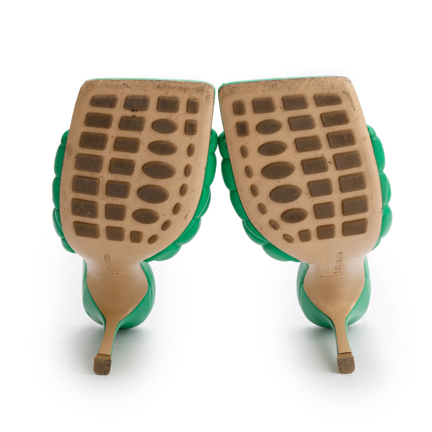 Bottega Veneta Nappa Matelasse Padded Lido Mule Sandals, Size 41