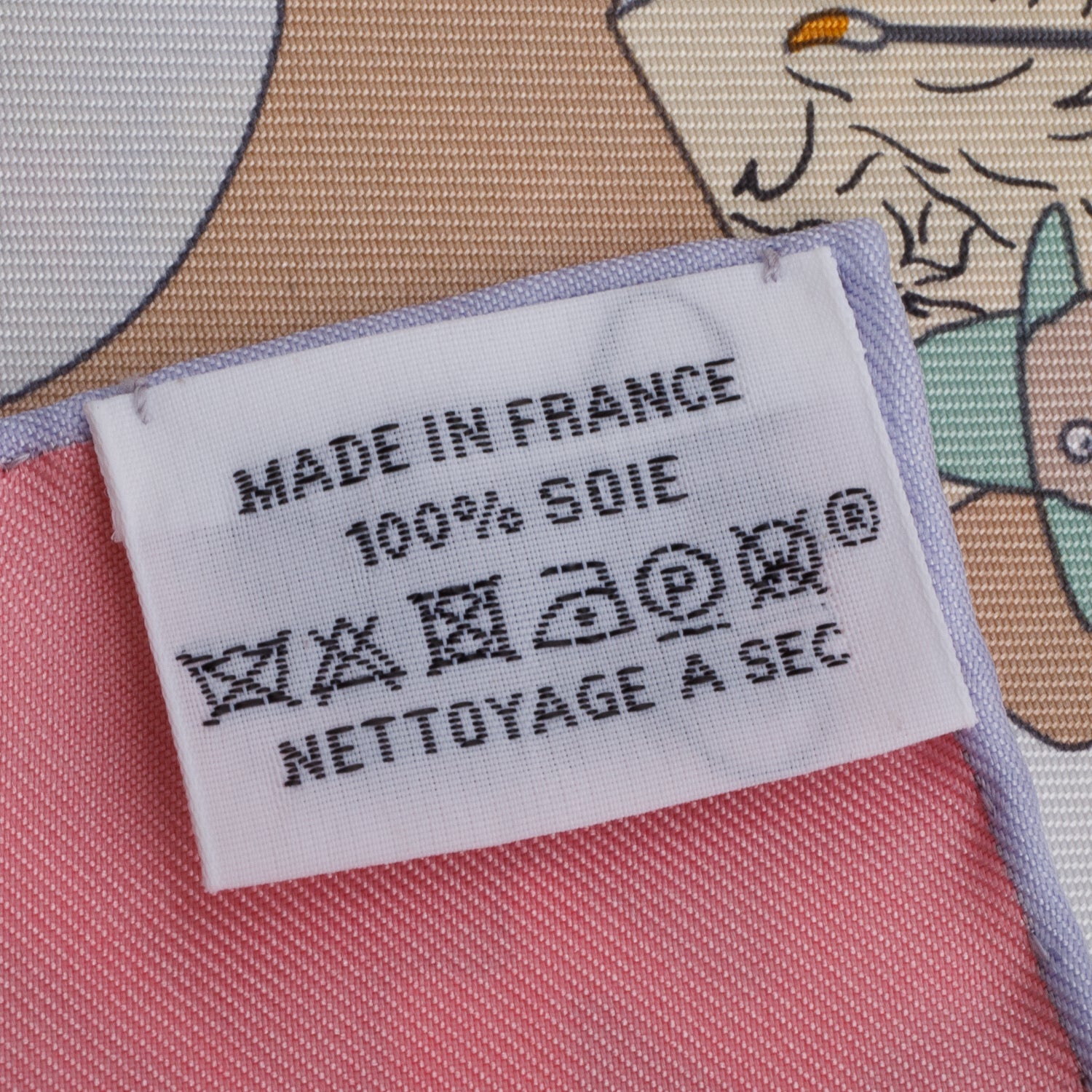 Hermes Multicolore 'Academia Hippica' Silk Scarf 90 w/ Box