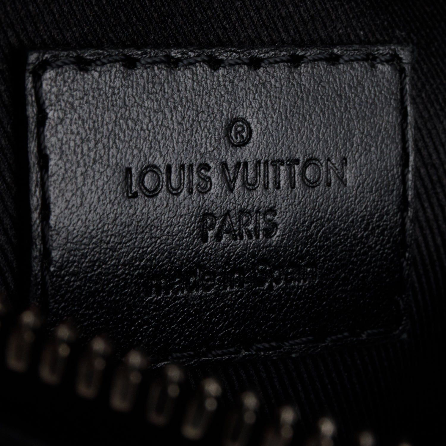 Louis Vuitton Black Monogram Eclipse Discovery Bumbag PM