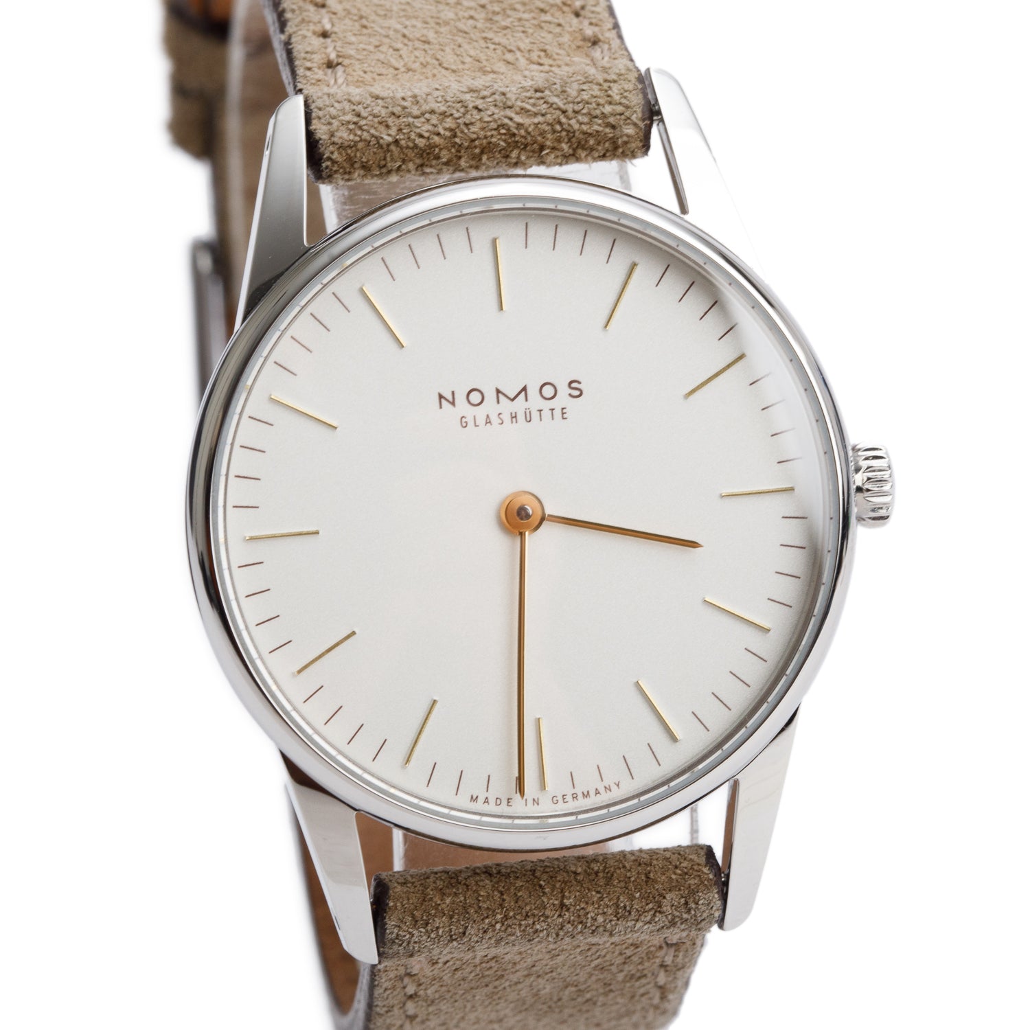 Nomos Glashutte 2024 Stainless Steel Orion 33 MM Duo Watch w/ Box & Papers