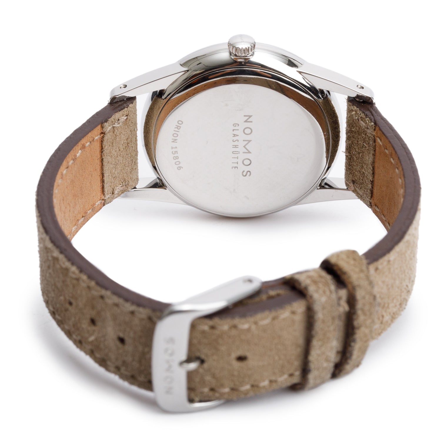 Nomos Glashutte 2024 Stainless Steel Orion 33 MM Duo Watch w/ Box & Papers