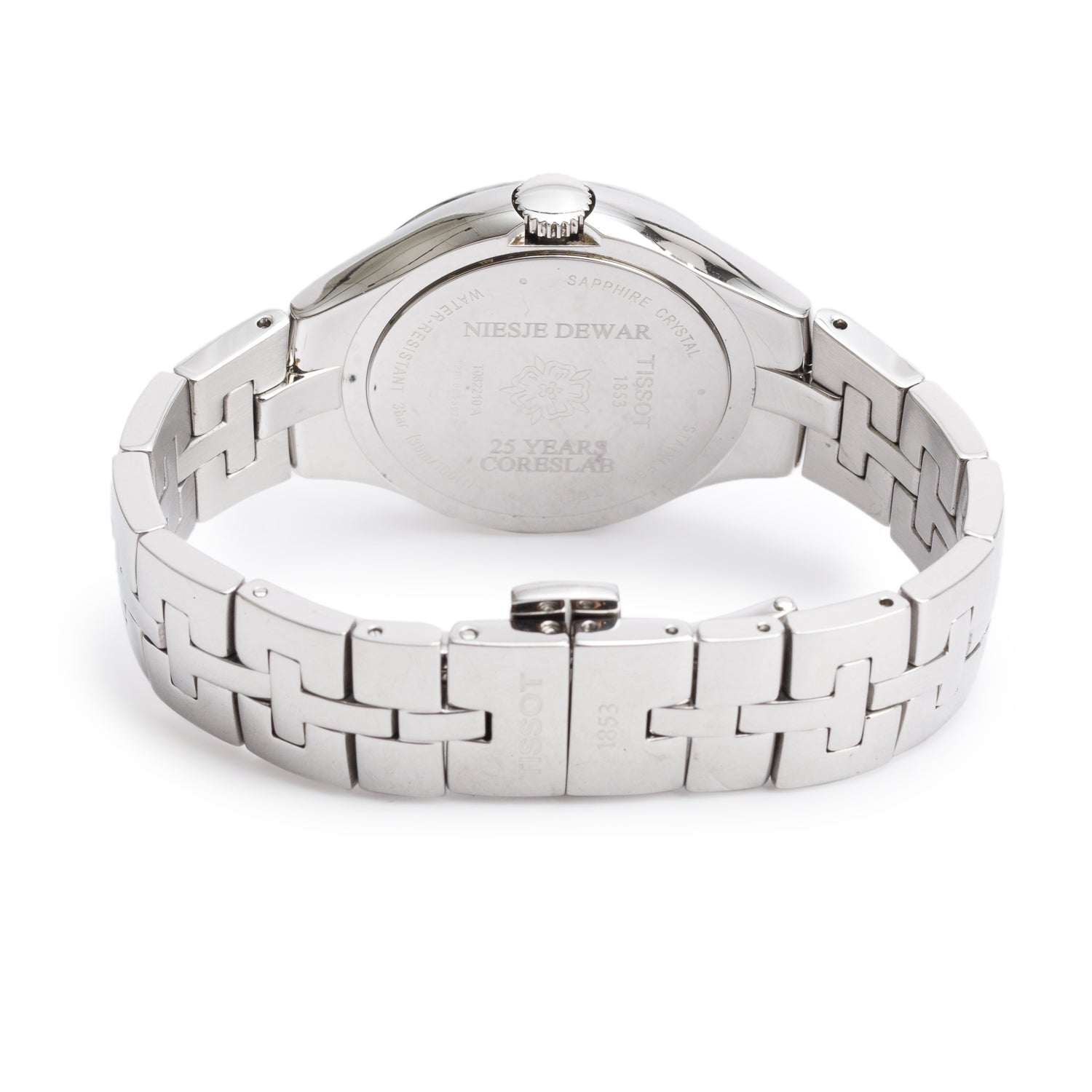 Tissot Stainless Steel T-Trend 34 MM Watch Black Dial