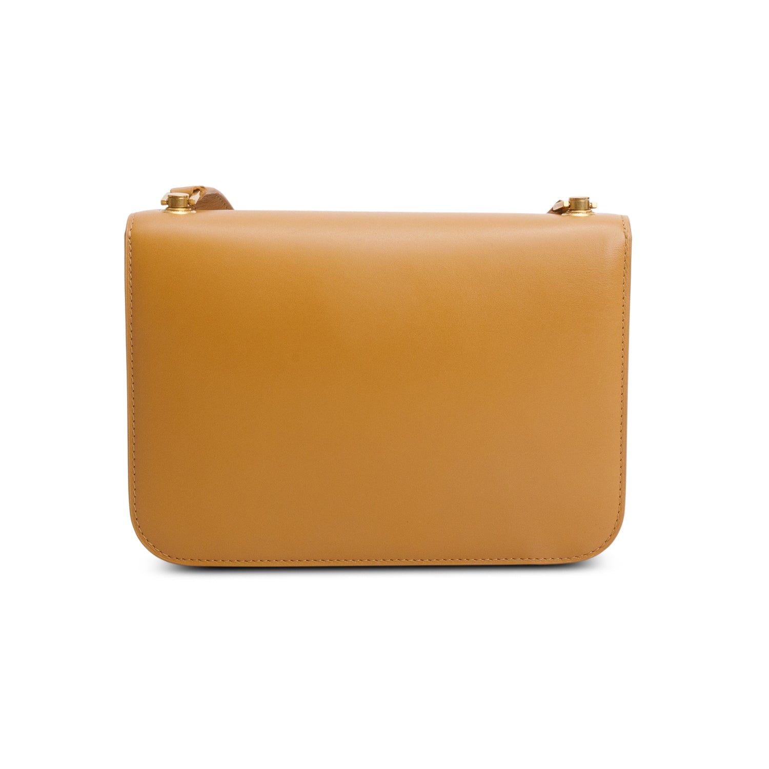 Saint Laurent 2020 Brown Smooth Calfskin Le Carre Satchel w/ Box