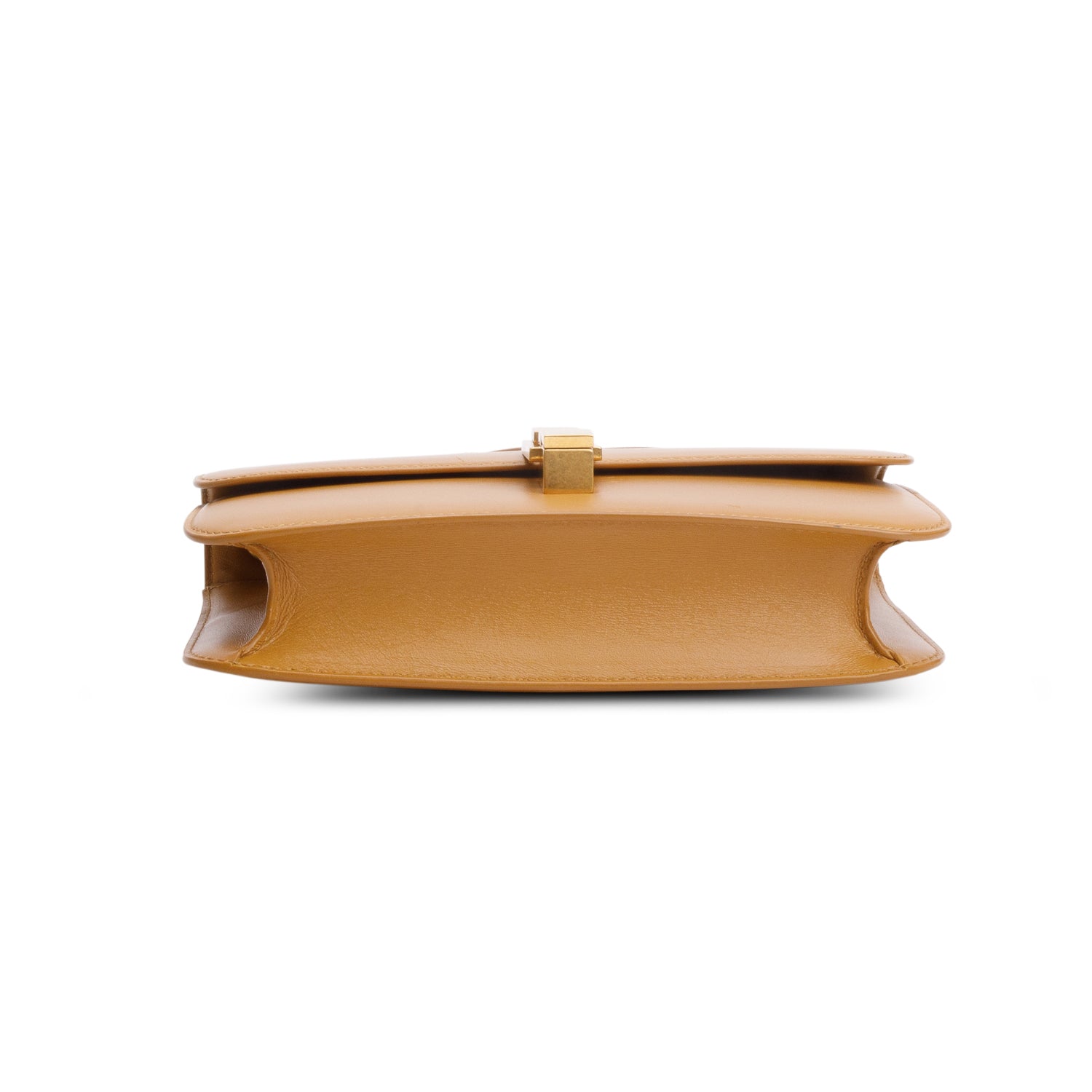 Saint Laurent 2020 Brown Smooth Calfskin Le Carre Satchel w/ Box