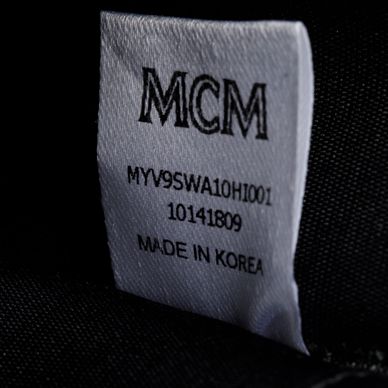 MCM Blue Visetos Small Ottomar Passport Holder