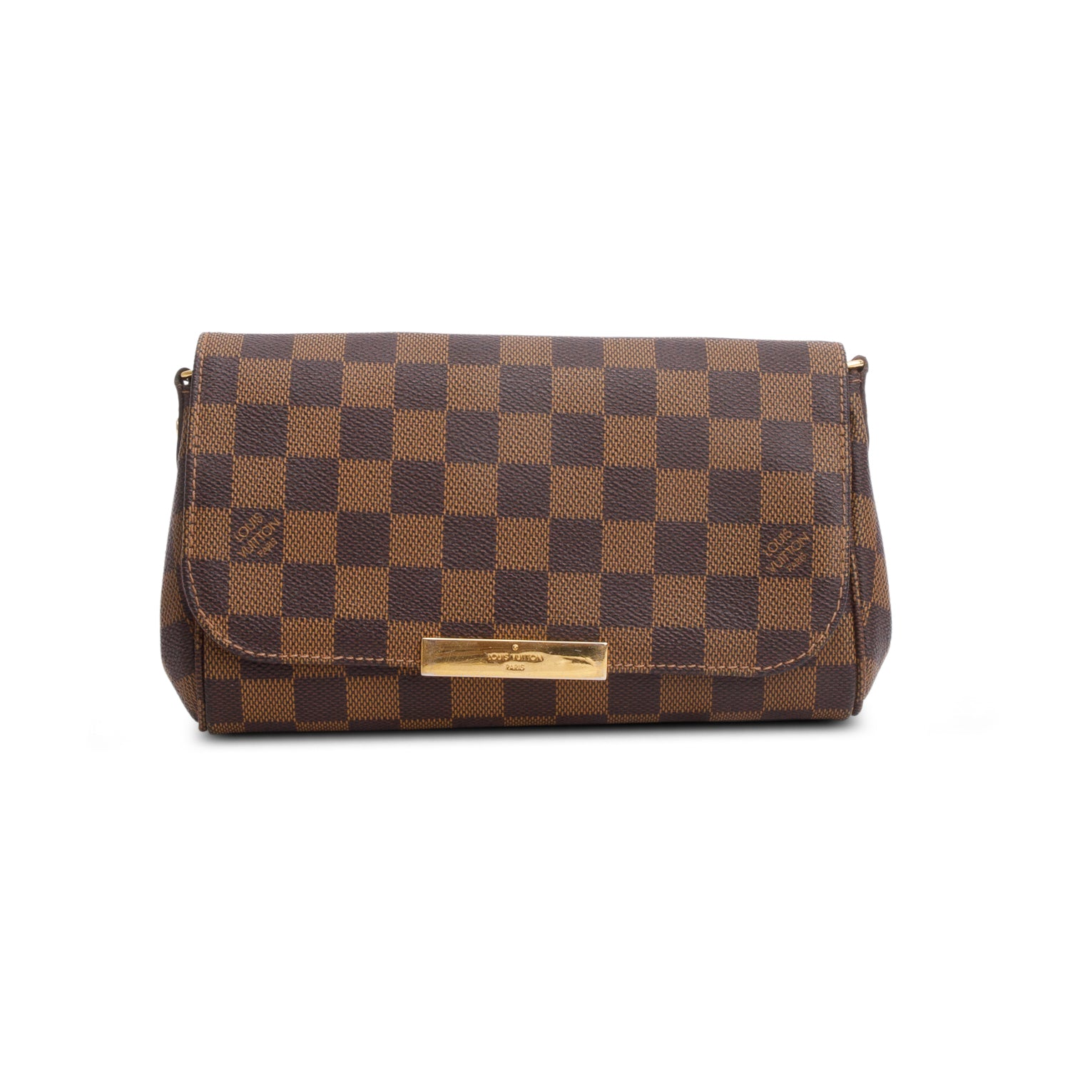 Louis Vuitton Damier Ebene Favorite PM w/ Strap